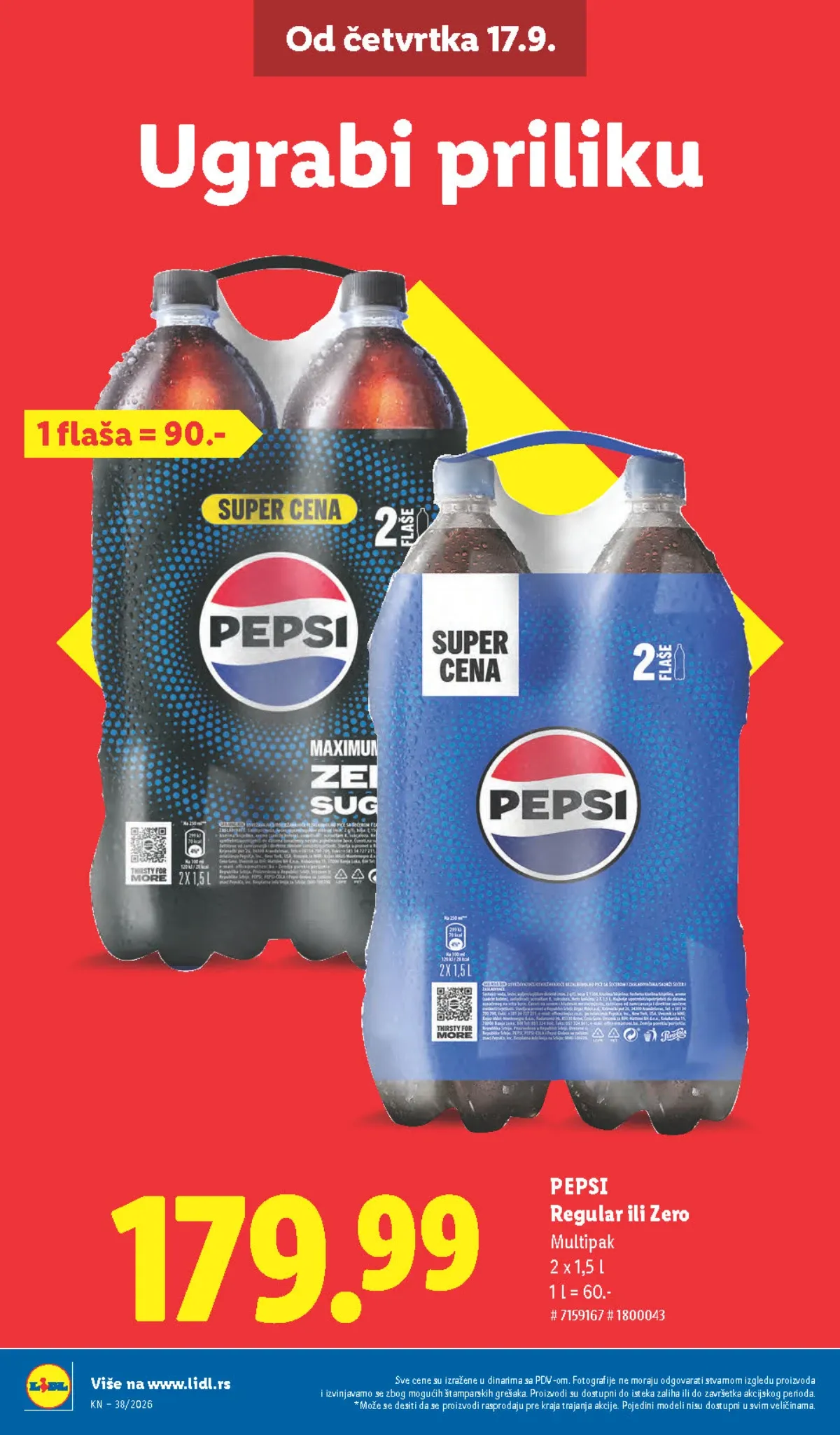 Lidl katalog akcija strana 10 – važi od 17.9. do 23.9.2026.