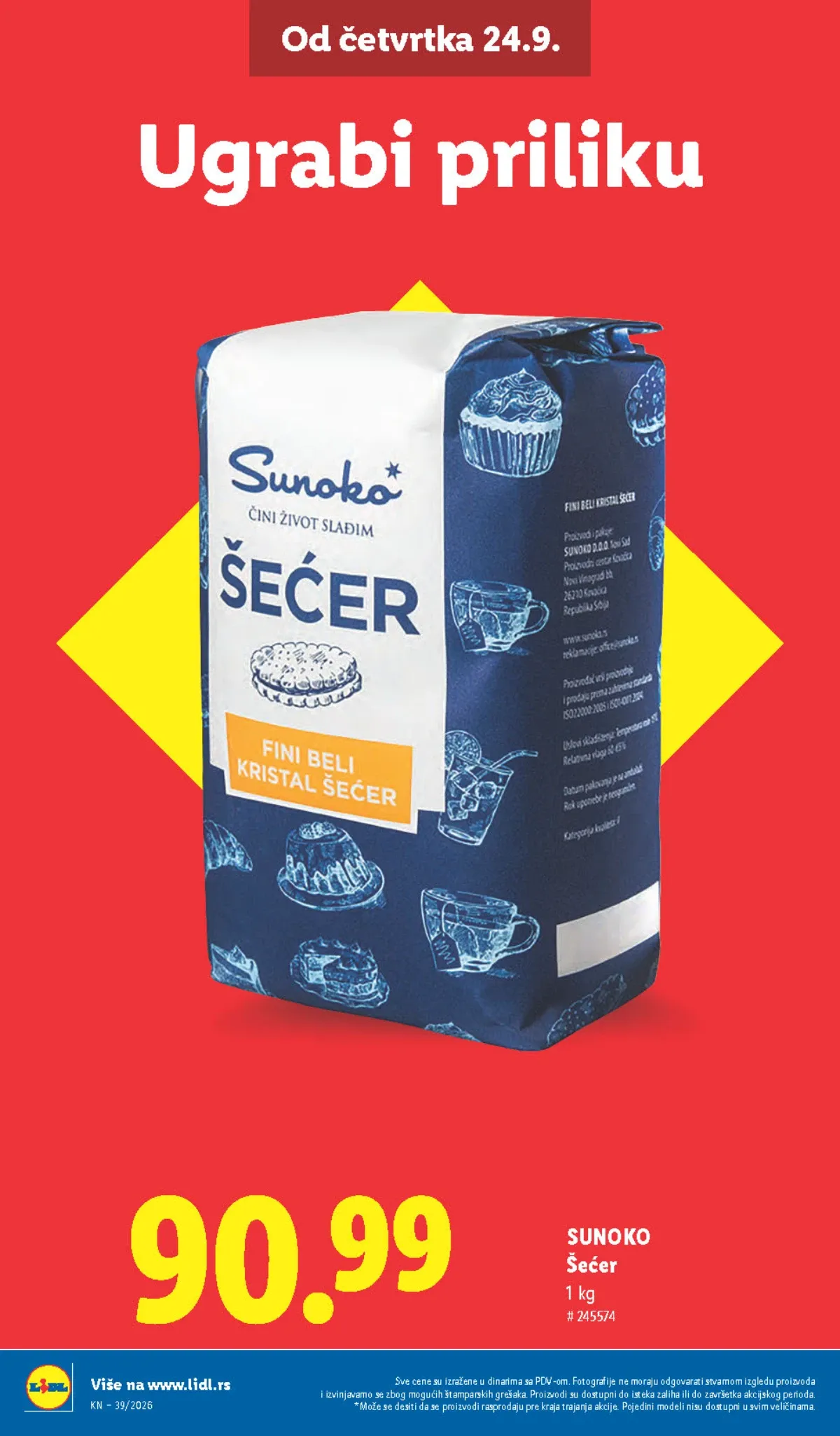 Lidl katalog akcija strana 10 – važi od 24.9. do 30.9.2026.