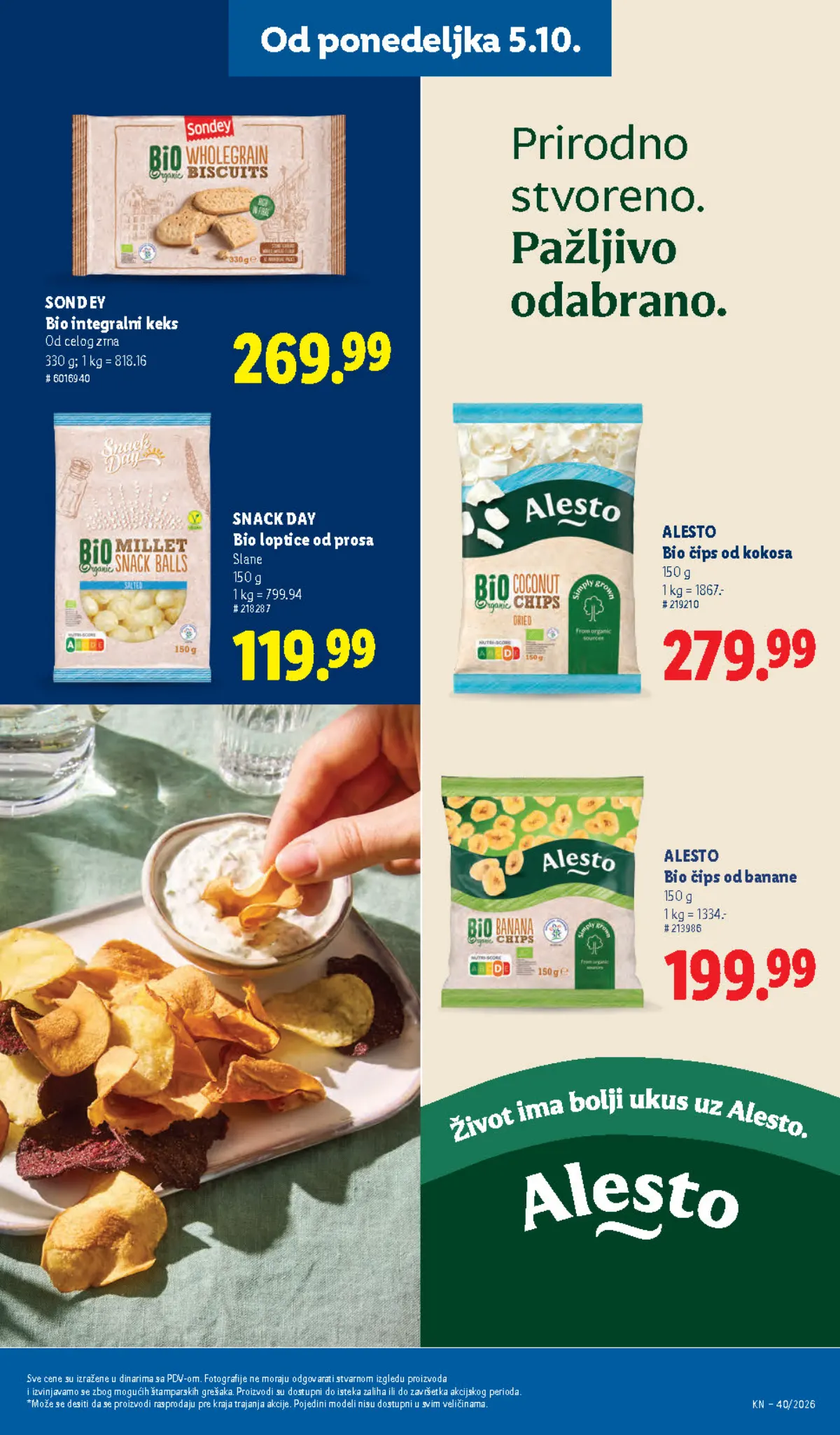 Lidl katalog akcija strana 101 – važi od 1.10. do 7.10.2026.