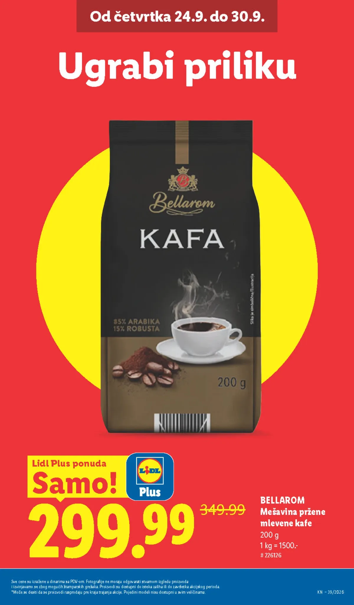 Lidl katalog akcija strana 11 – važi od 24.9. do 30.9.2026.