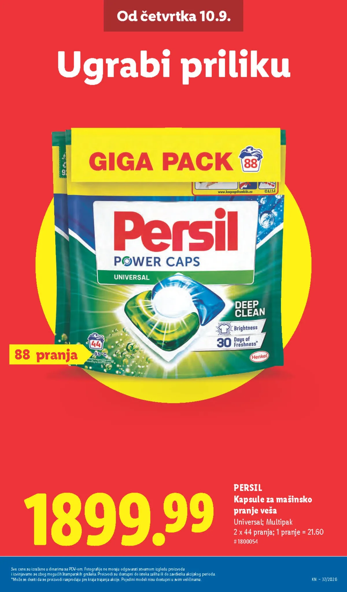 Lidl katalog akcija strana 13 – važi od 10.9. do 16.9.2026.