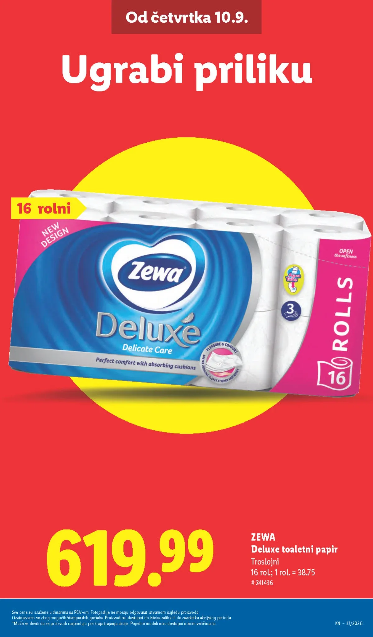 Lidl katalog akcija strana 15 – važi od 10.9. do 16.9.2026.