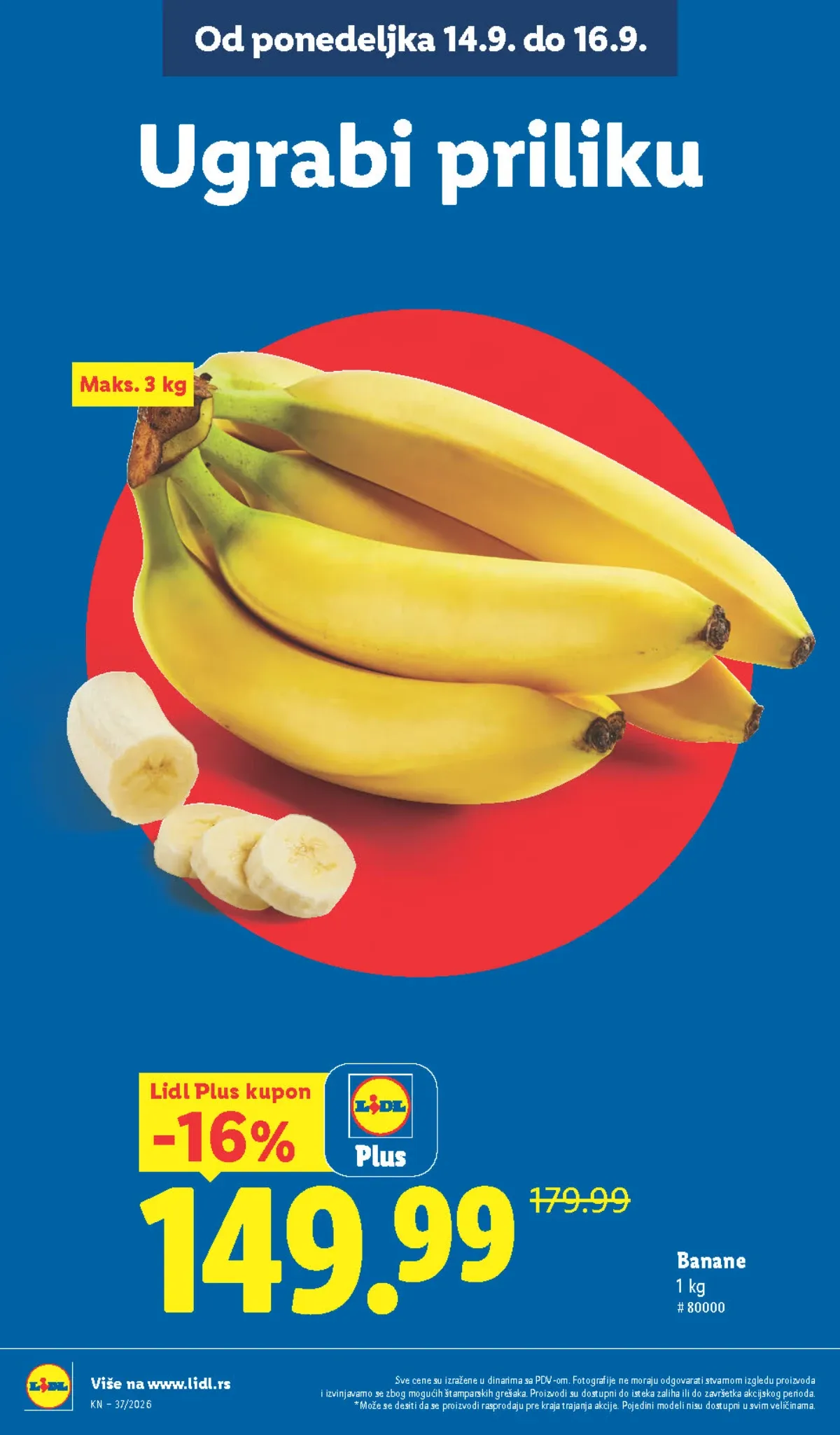 Lidl katalog akcija strana 16 – važi od 10.9. do 16.9.2026.