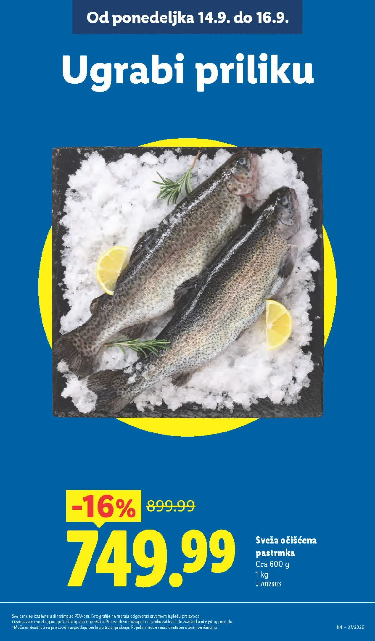 Lidl katalog akcija strana 17 – važi od 10.9. do 16.9.2026.
