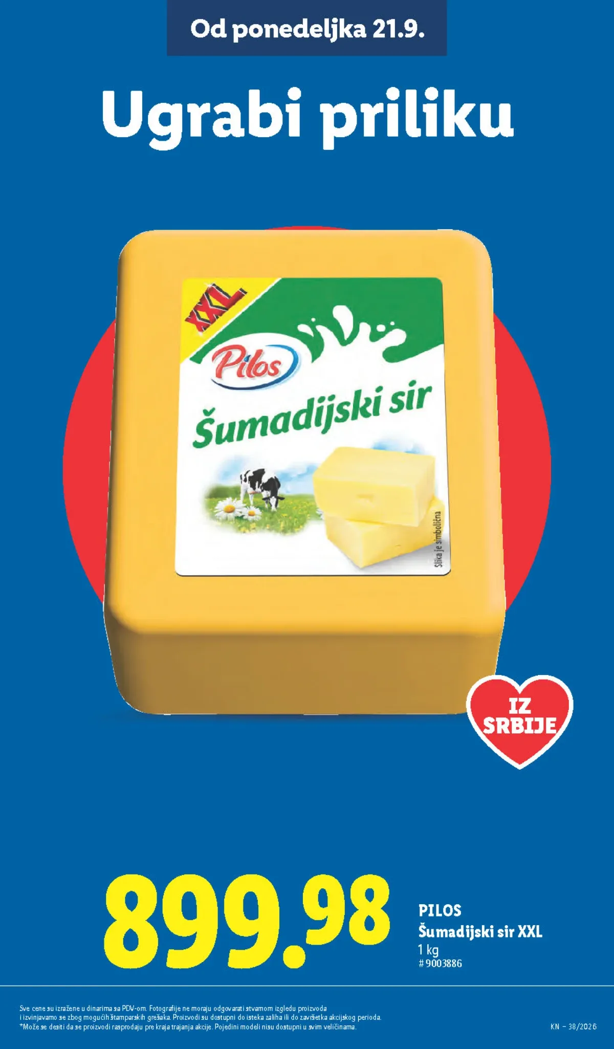 Lidl katalog akcija strana 17 – važi od 17.9. do 23.9.2026.