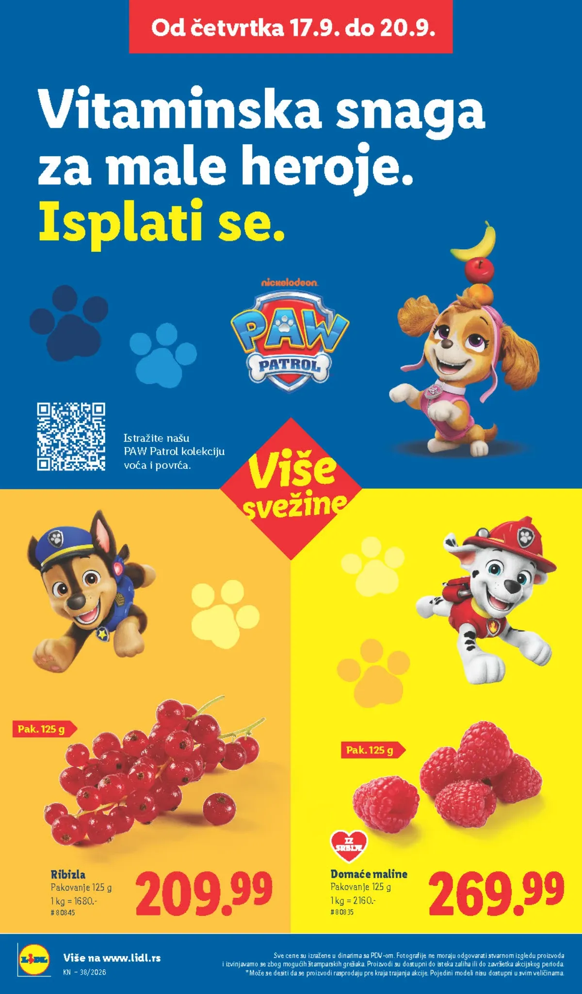 Lidl katalog akcija strana 18 – važi od 17.9. do 23.9.2026.