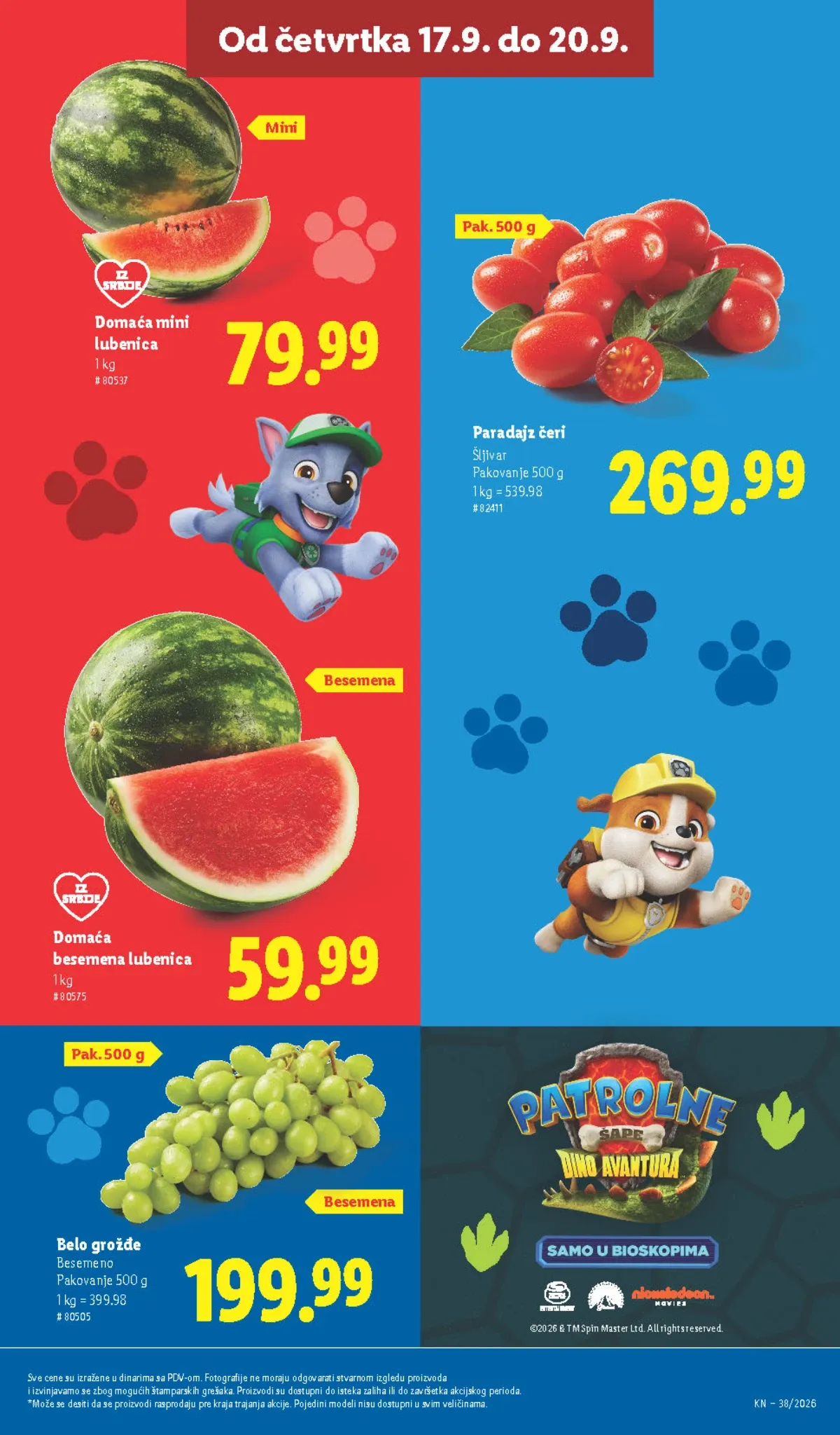 Lidl katalog akcija strana 19 – važi od 17.9. do 23.9.2026.
