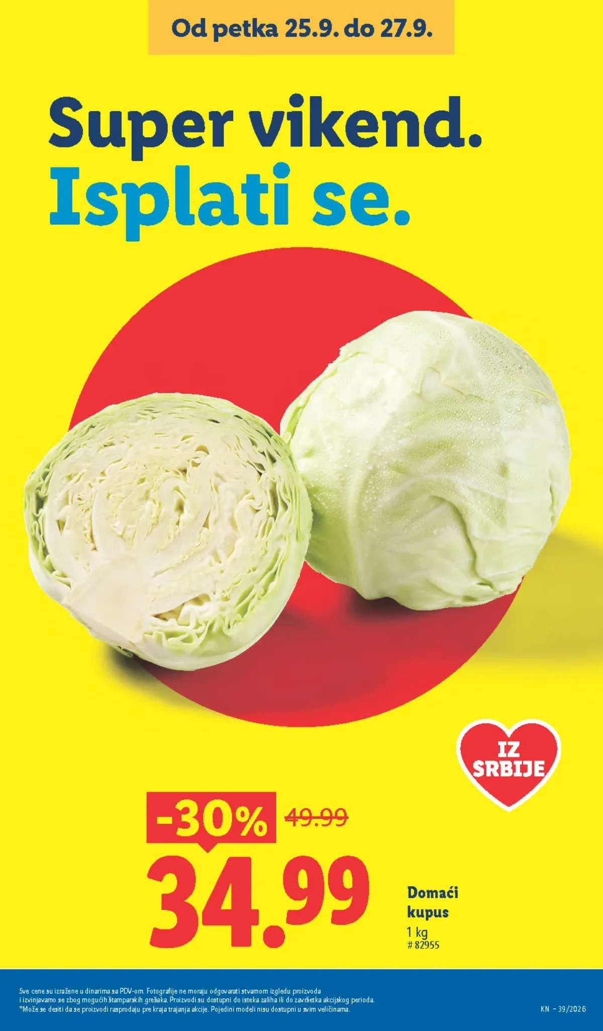 Lidl katalog akcija strana 19 – važi od 24.9. do 30.9.2026.