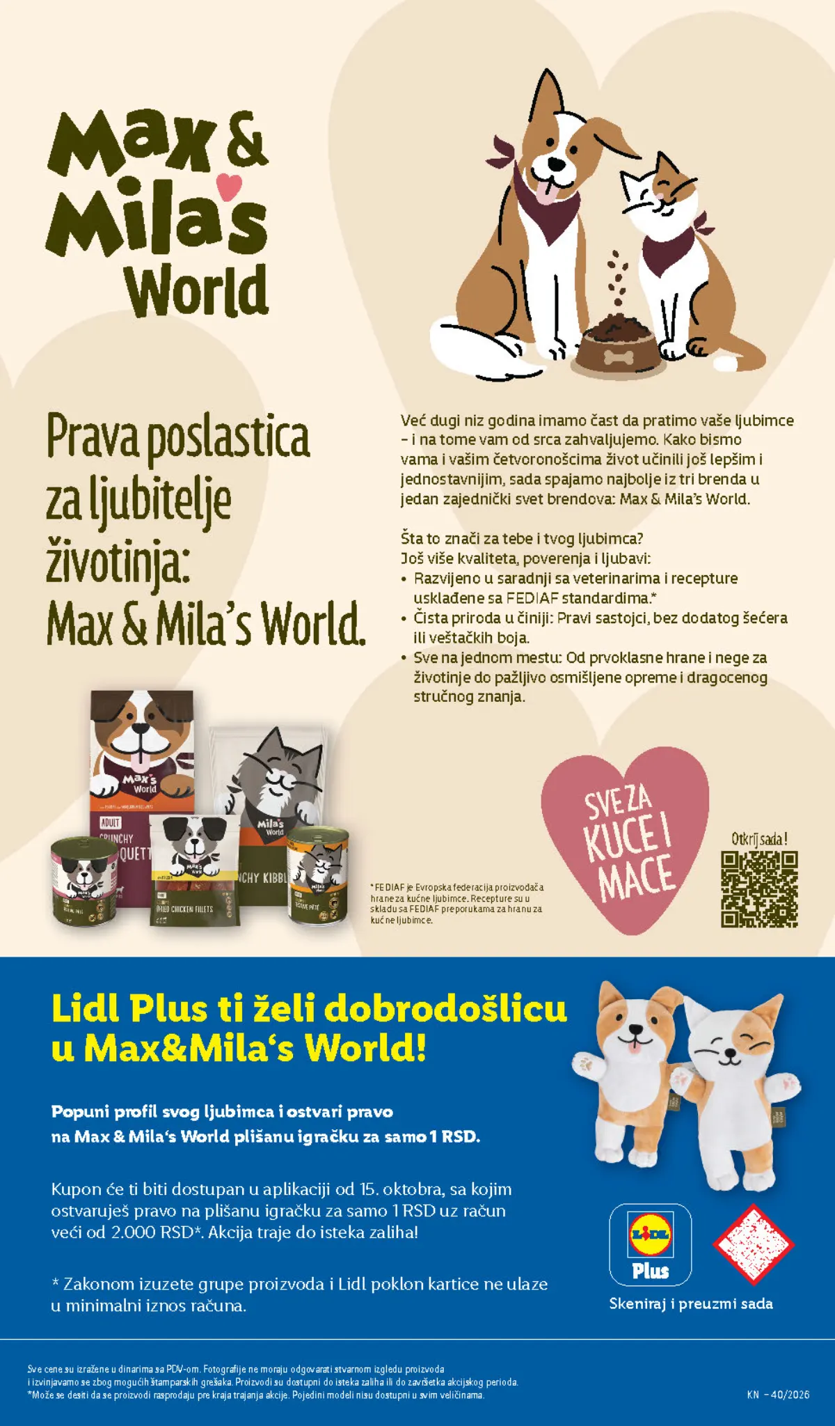 Lidl katalog akcija strana 19 – važi od 1.10. do 7.10.2026.