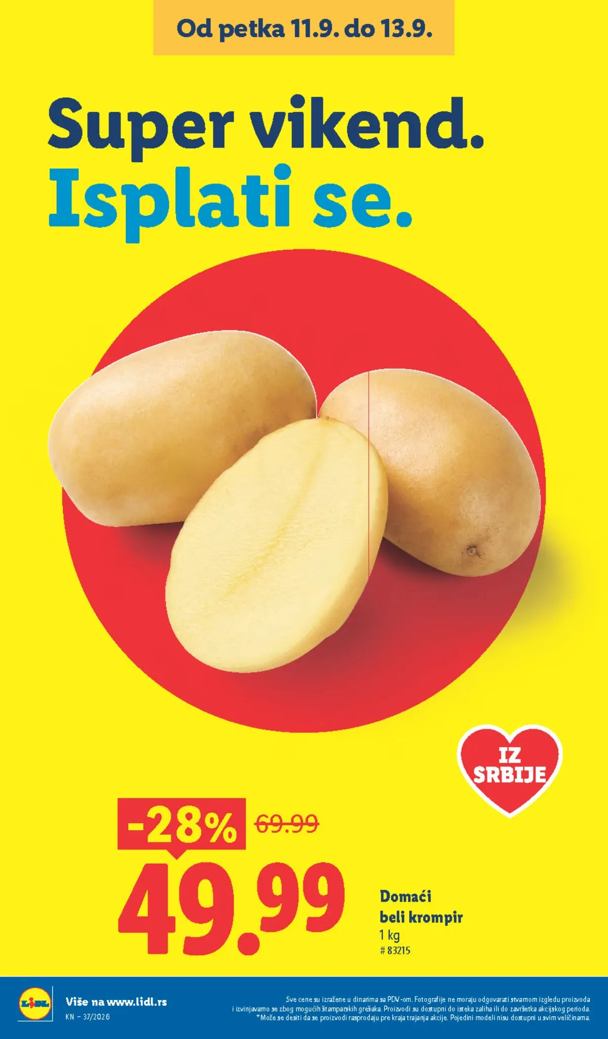 Lidl katalog akcija strana 20 – važi od 10.9. do 16.9.2026.