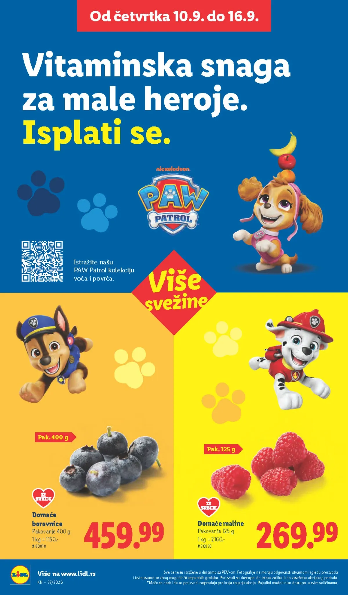 Lidl katalog akcija strana 22 – važi od 10.9. do 16.9.2026.