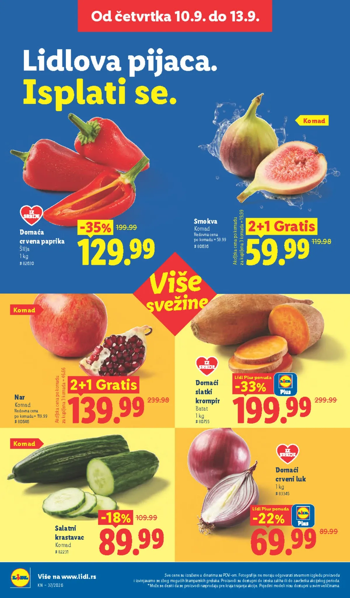 Lidl katalog akcija strana 24 – važi od 10.9. do 16.9.2026.