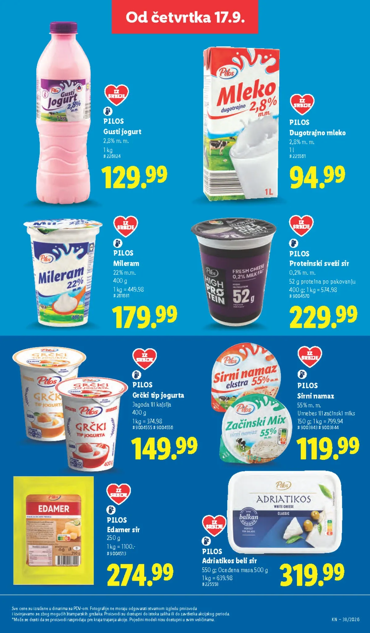 Lidl katalog akcija strana 27 – važi od 17.9. do 23.9.2026.