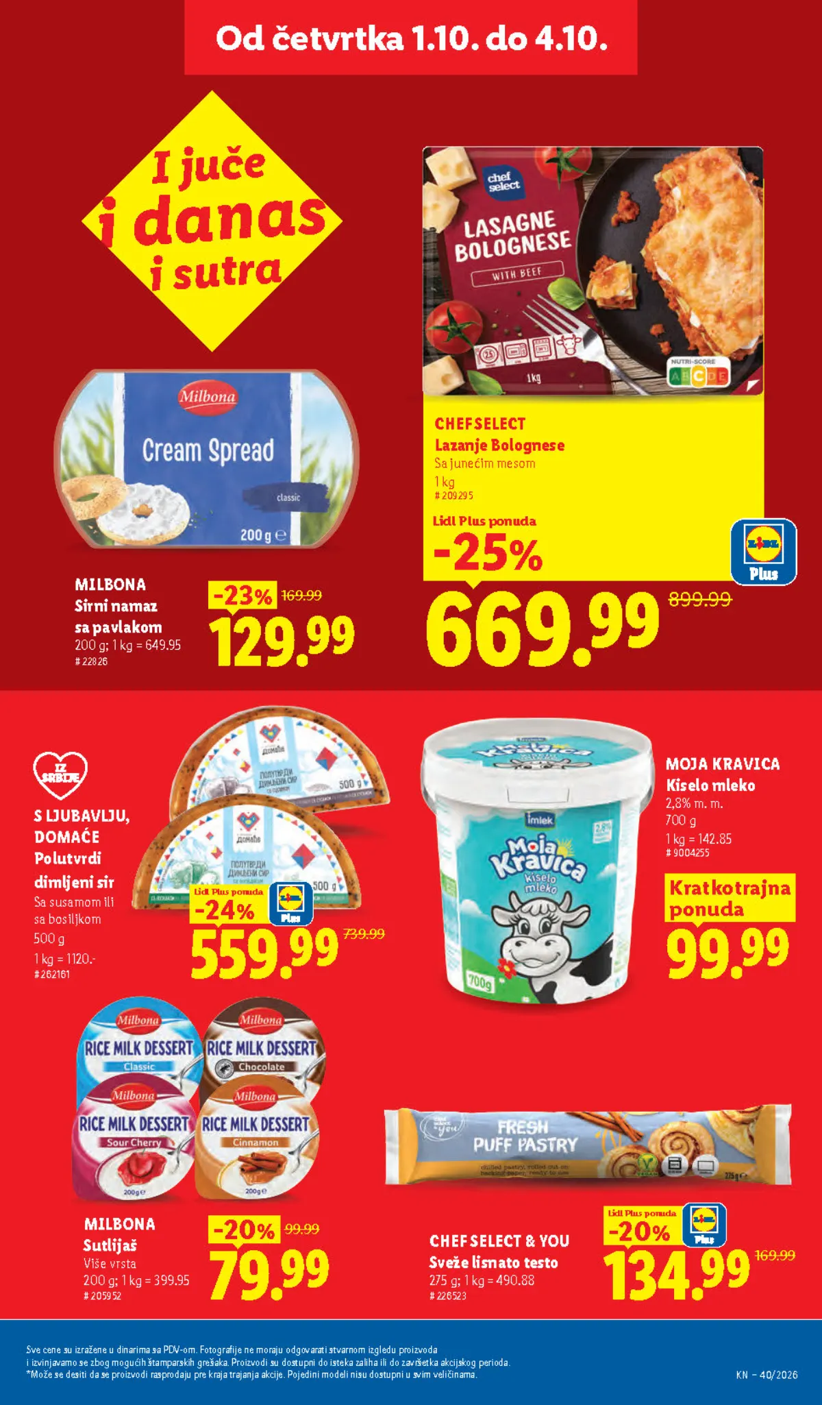 Lidl katalog akcija strana 27 – važi od 1.10. do 7.10.2026.