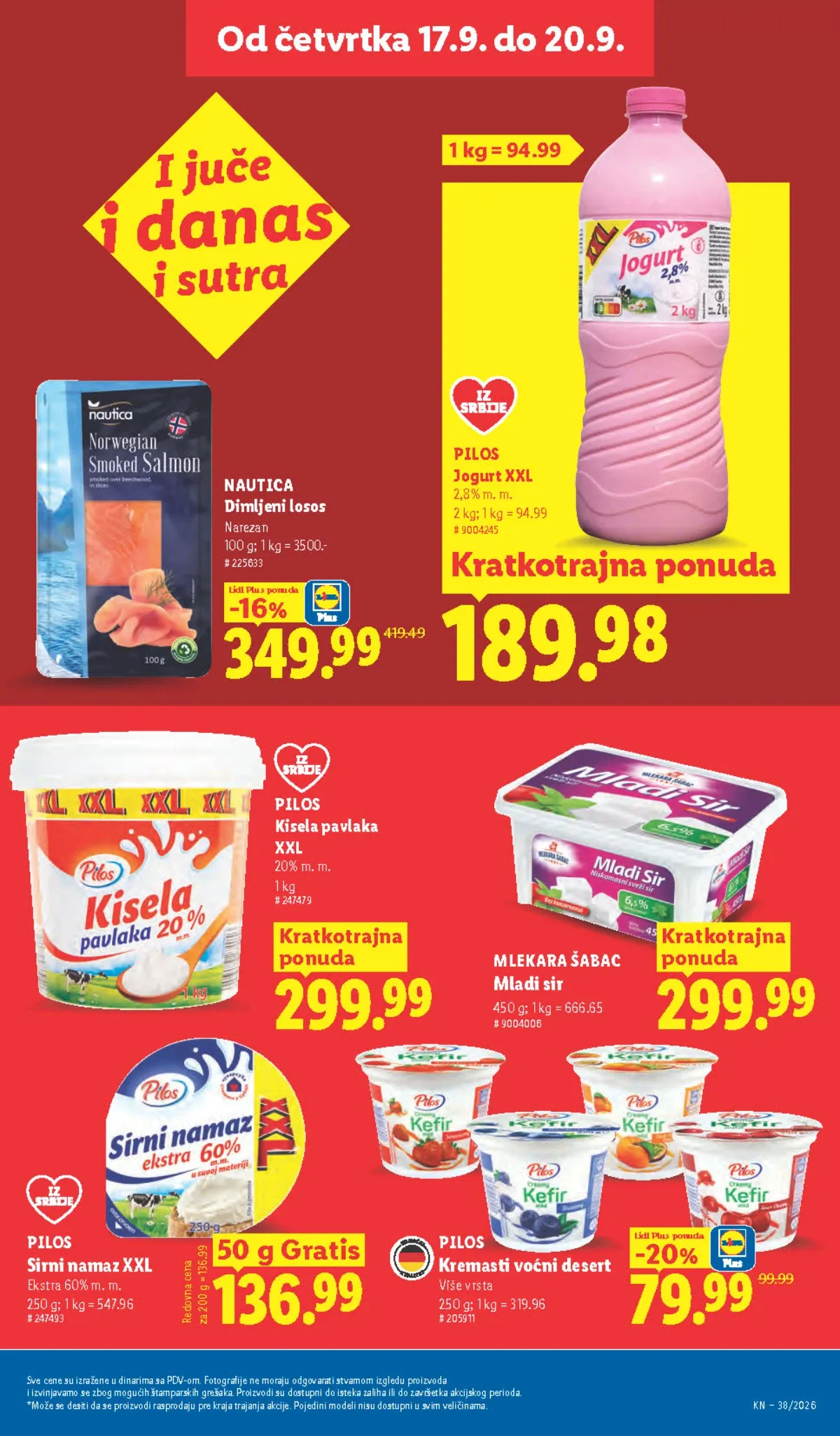 Lidl katalog akcija strana 29 – važi od 17.9. do 23.9.2026.