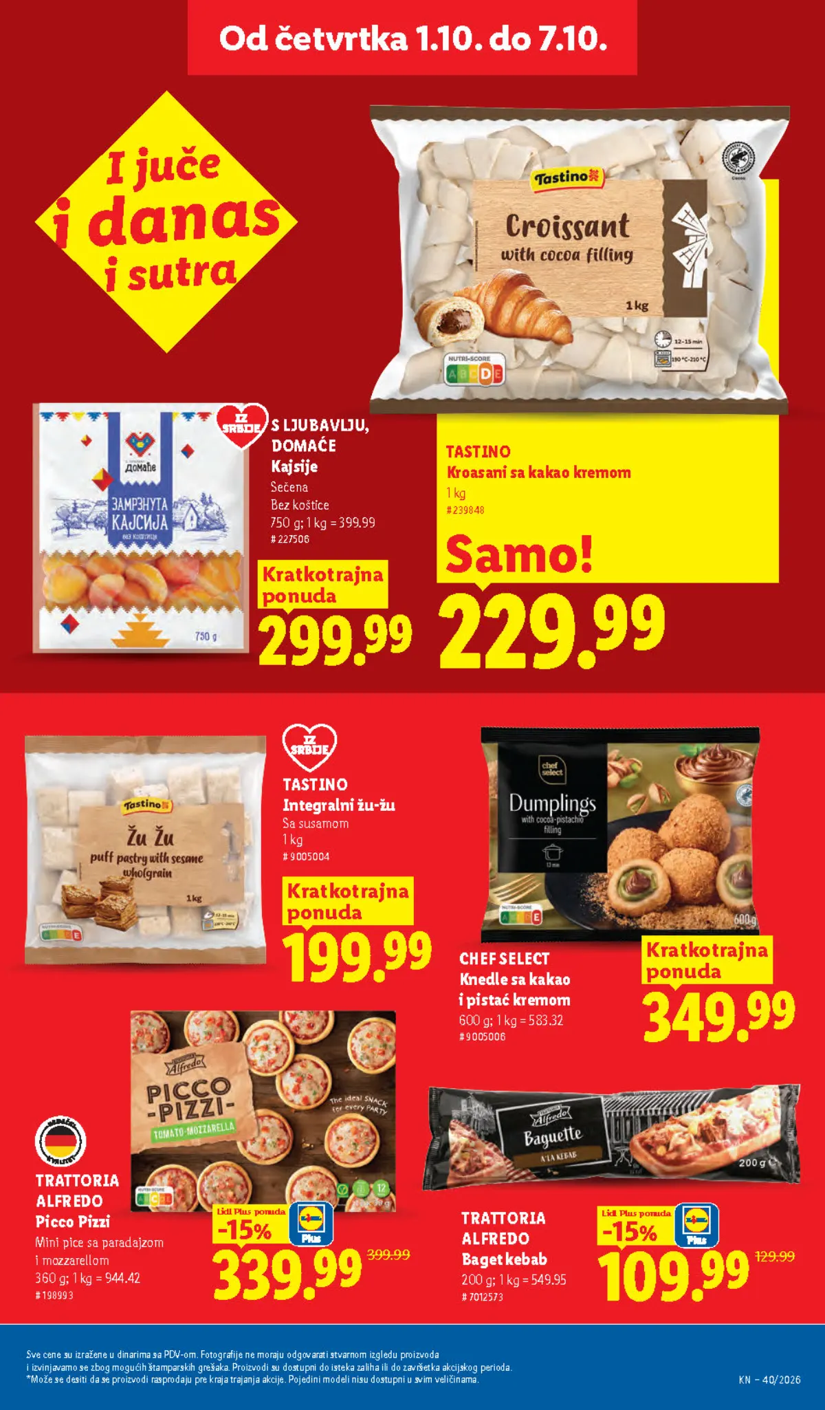 Lidl katalog akcija strana 29 – važi od 1.10. do 7.10.2026.
