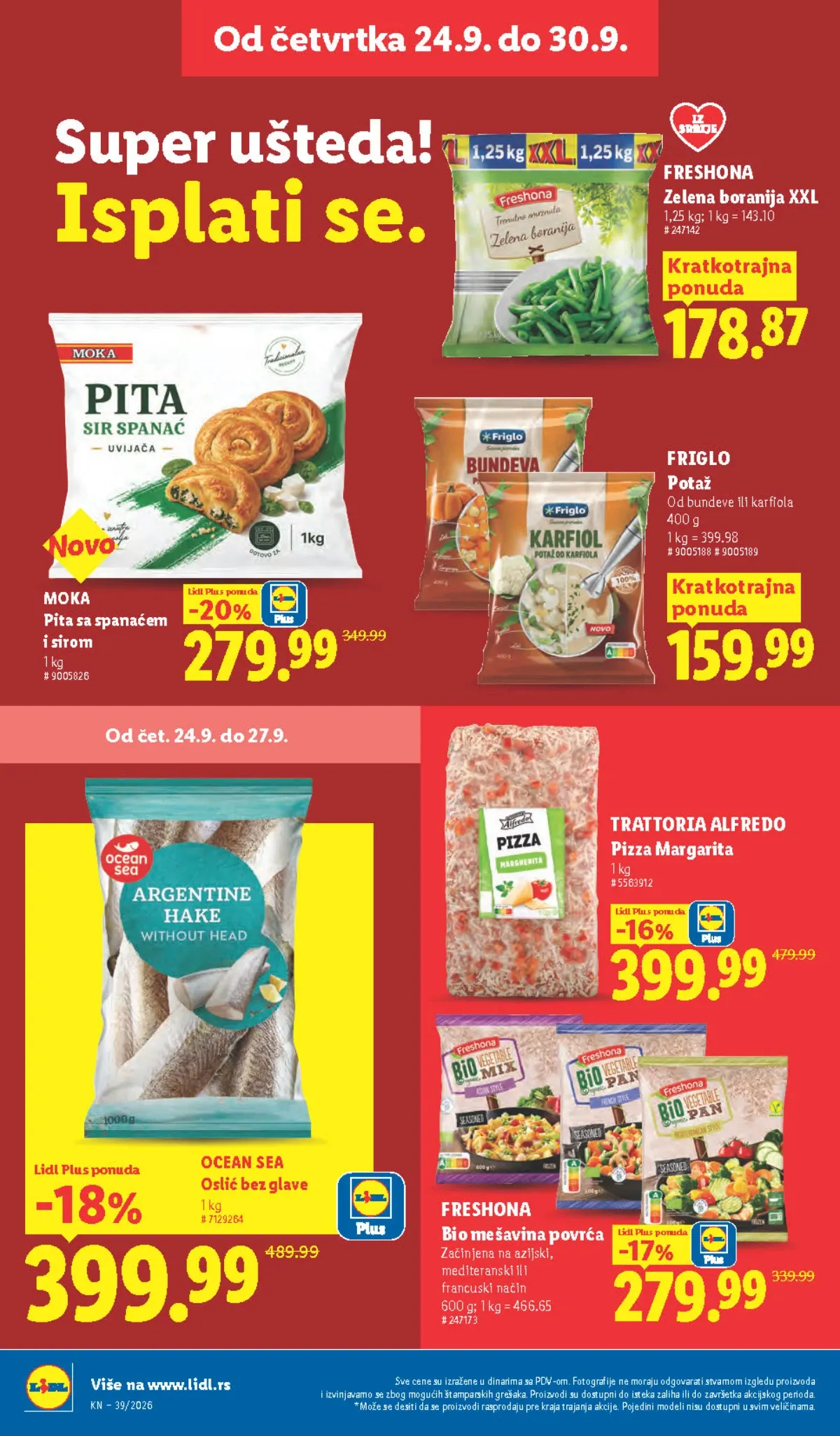 Lidl katalog akcija strana 30 – važi od 24.9. do 30.9.2026.
