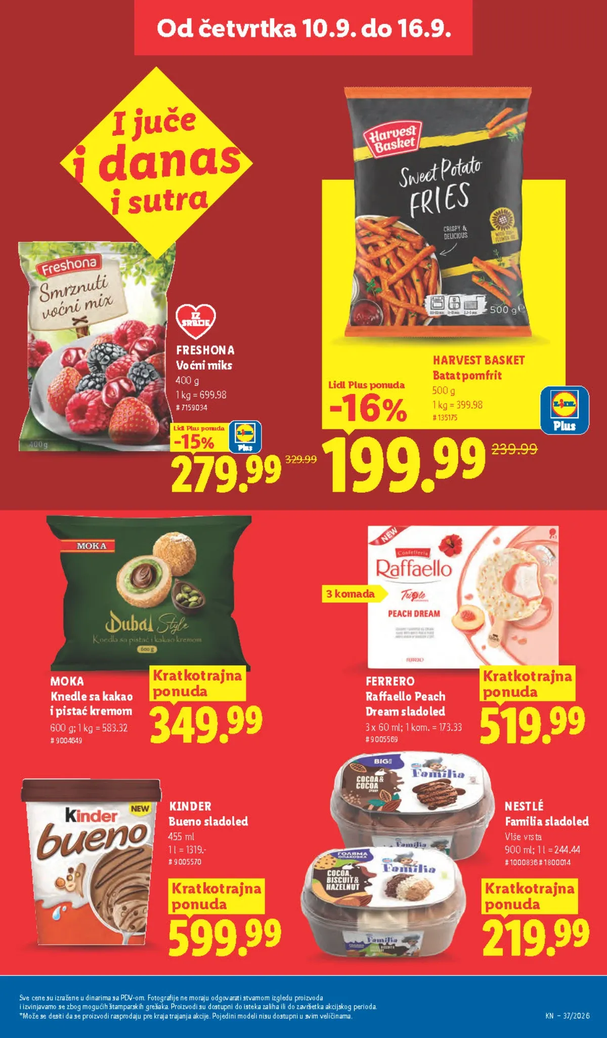 Lidl katalog akcija strana 31 – važi od 10.9. do 16.9.2026.