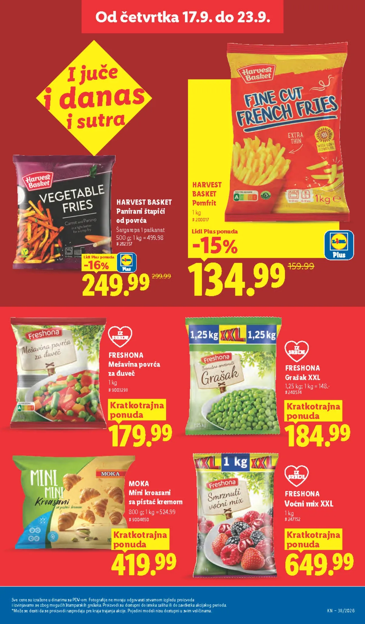 Lidl katalog akcija strana 31 – važi od 17.9. do 23.9.2026.