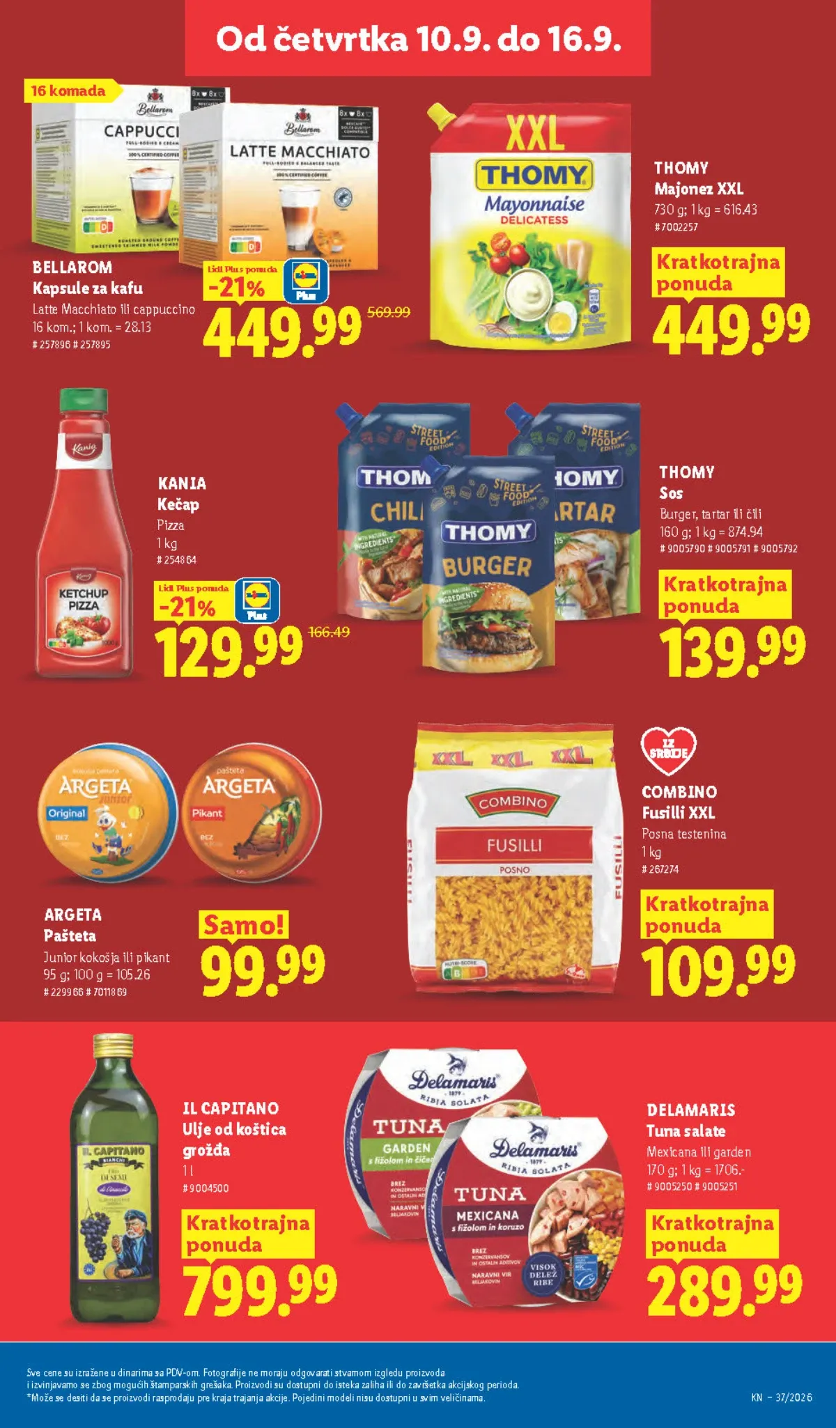 Lidl katalog akcija strana 33 – važi od 10.9. do 16.9.2026.