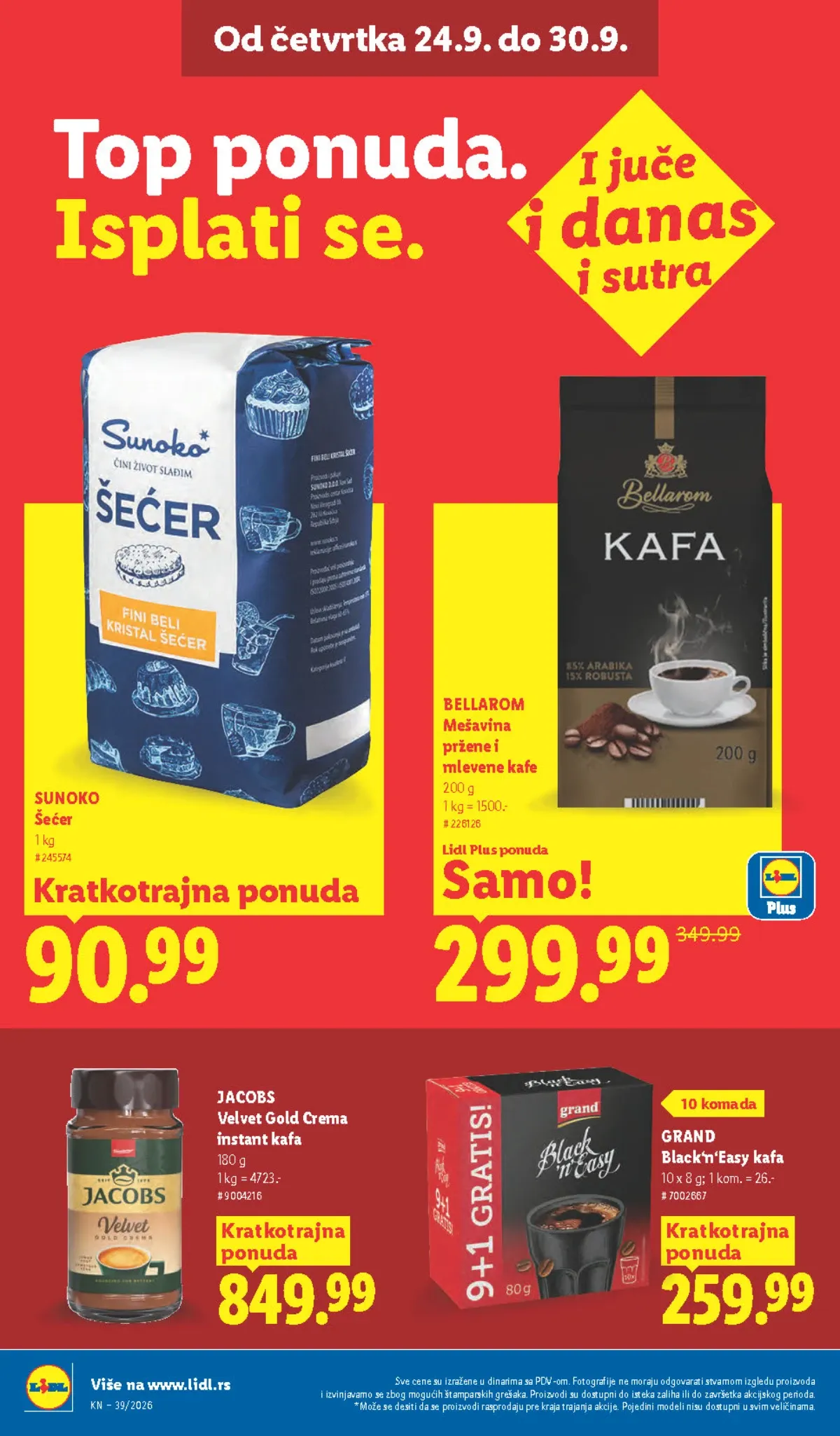 Lidl katalog akcija strana 34 – važi od 24.9. do 30.9.2026.