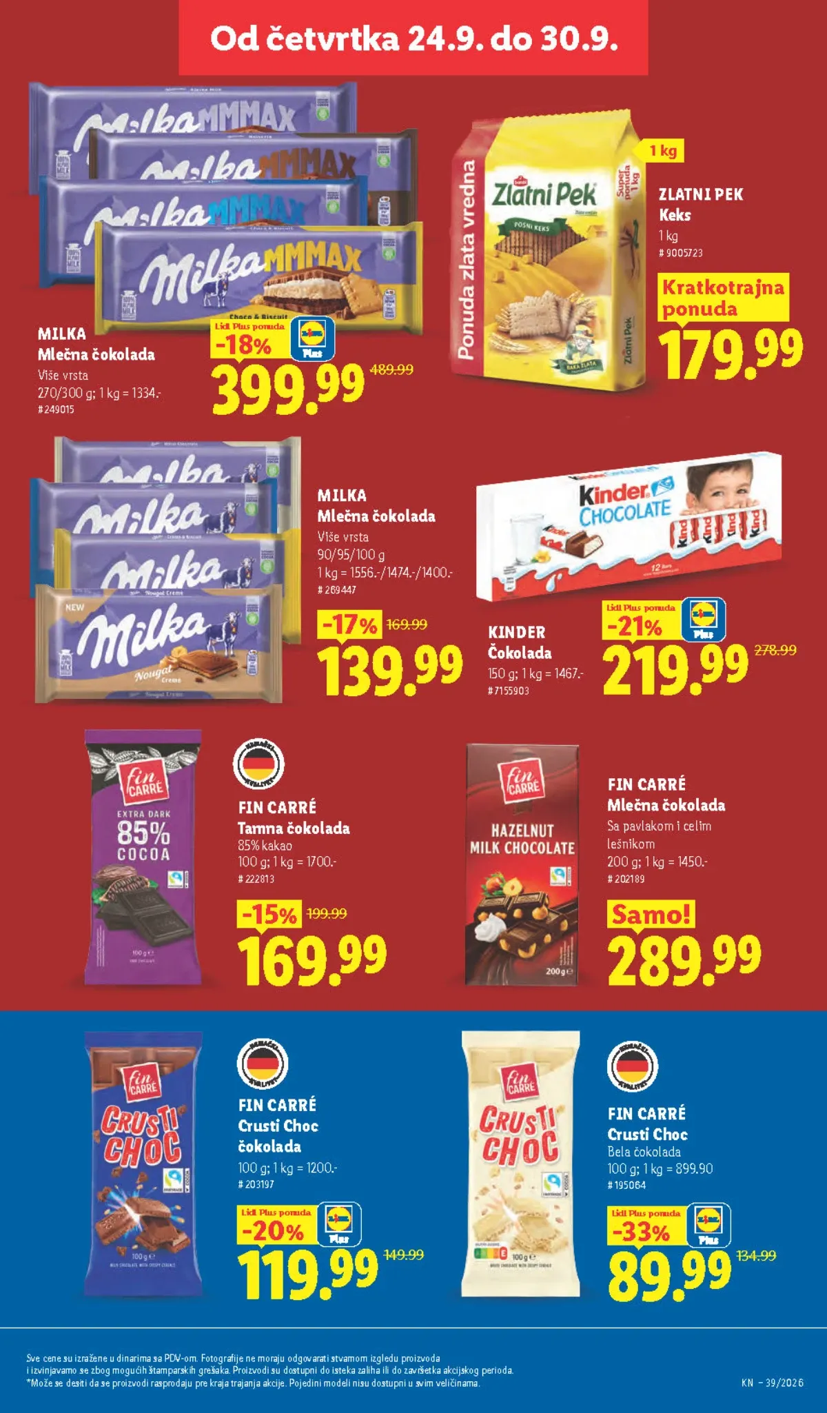 Lidl katalog akcija strana 35 – važi od 24.9. do 30.9.2026.