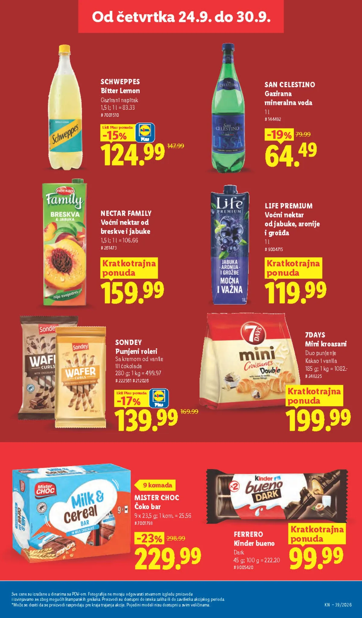 Lidl katalog akcija strana 37 – važi od 24.9. do 30.9.2026.