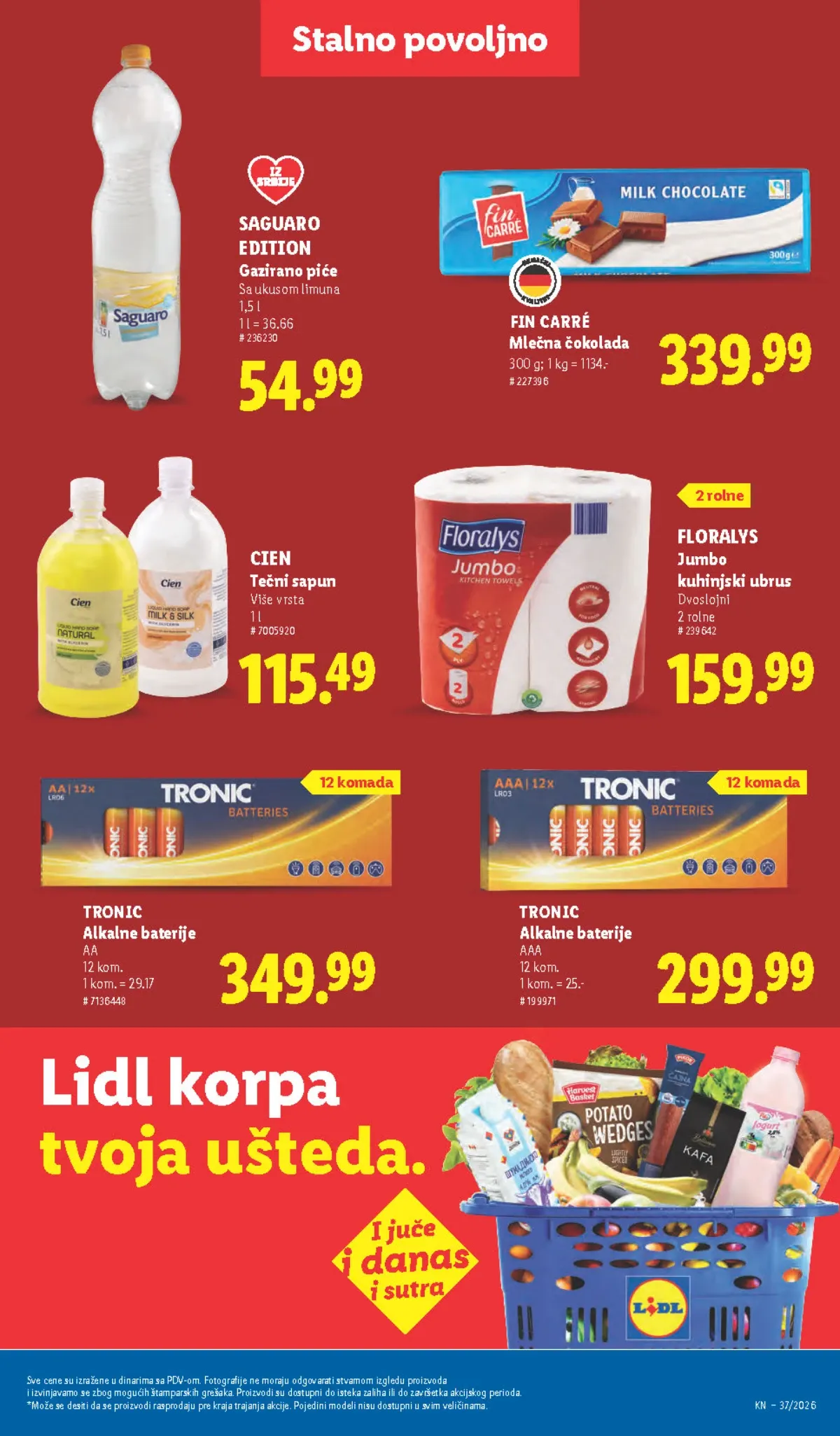 Lidl katalog akcija strana 41 – važi od 10.9. do 16.9.2026.