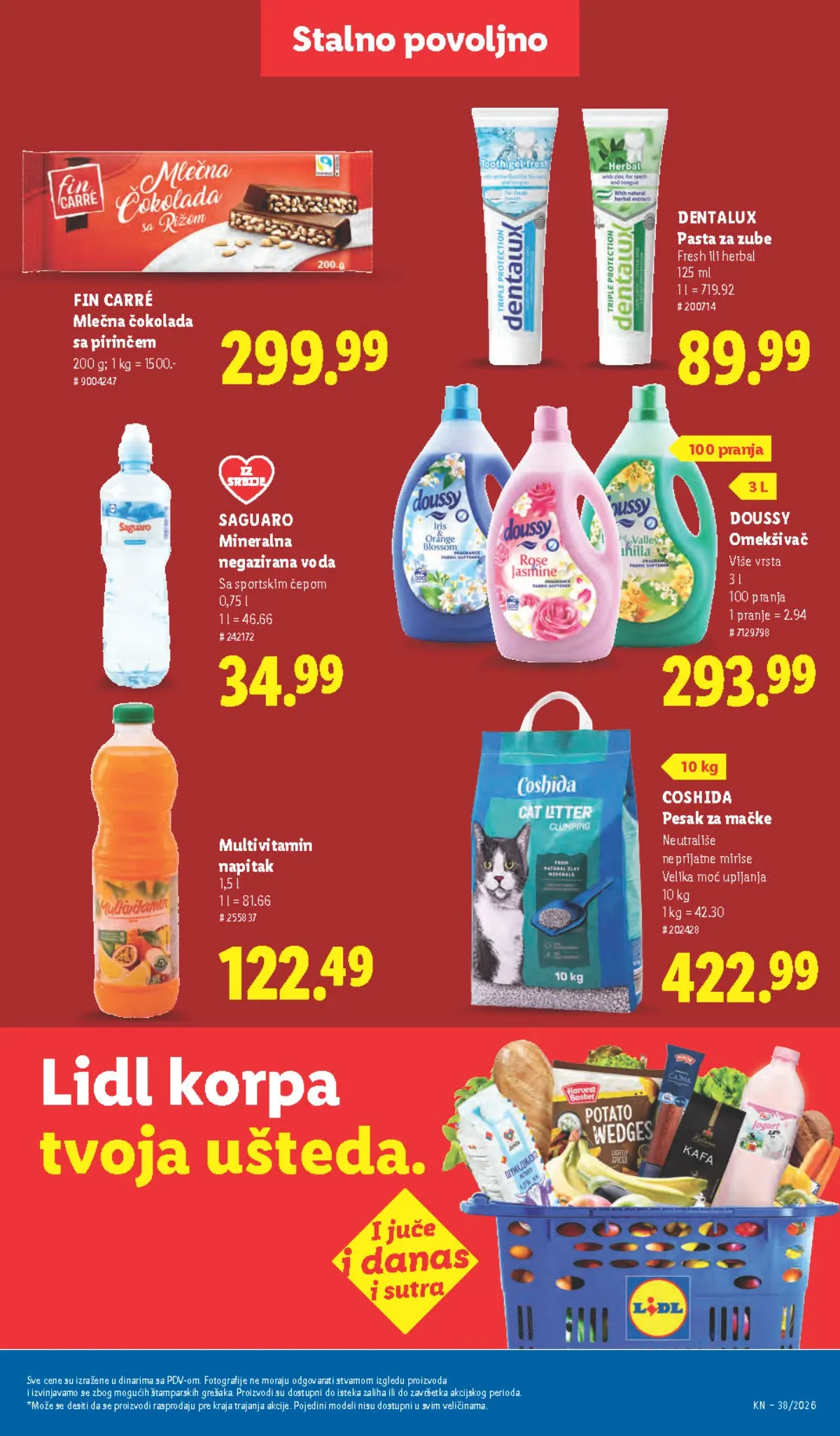 Lidl katalog akcija strana 41 – važi od 17.9. do 23.9.2026.
