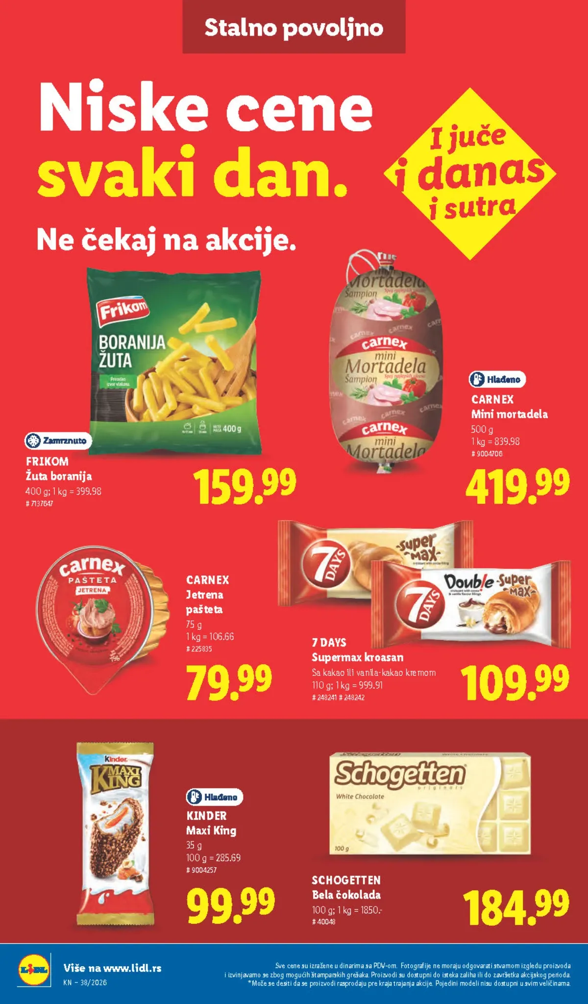 Lidl katalog akcija strana 42 – važi od 17.9. do 23.9.2026.