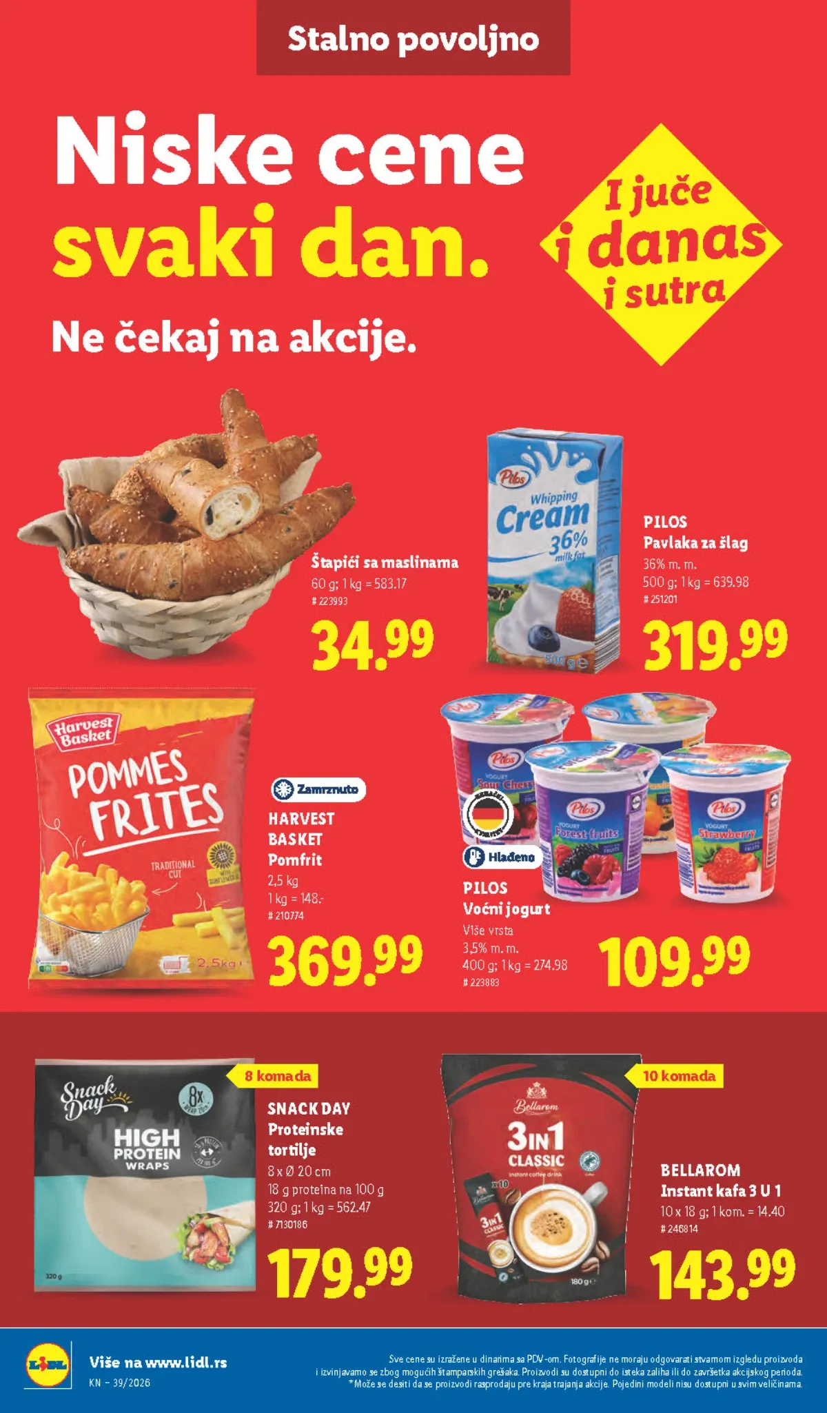 Lidl katalog akcija strana 42 – važi od 24.9. do 30.9.2026.