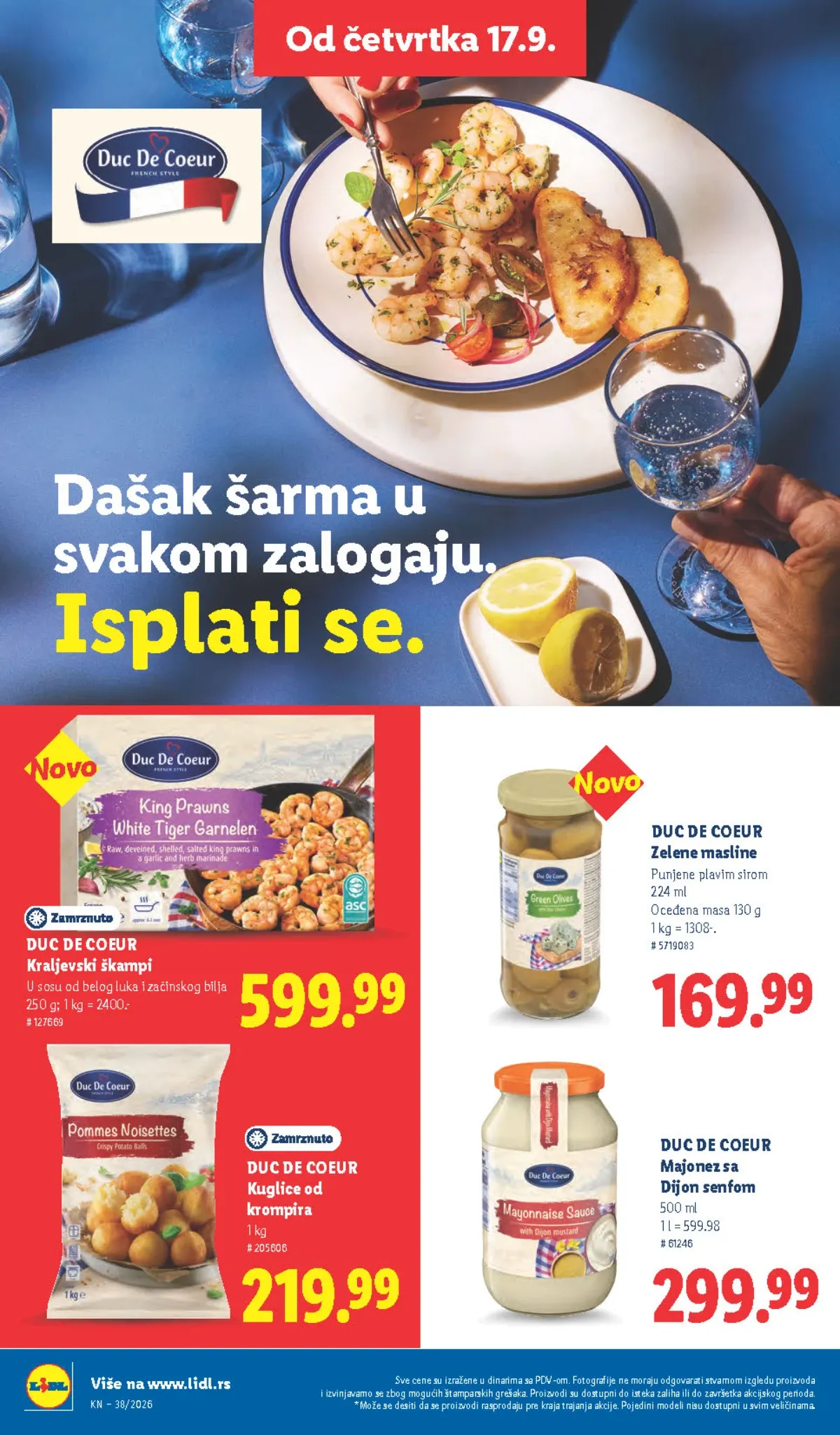 Lidl katalog akcija strana 46 – važi od 17.9. do 23.9.2026.