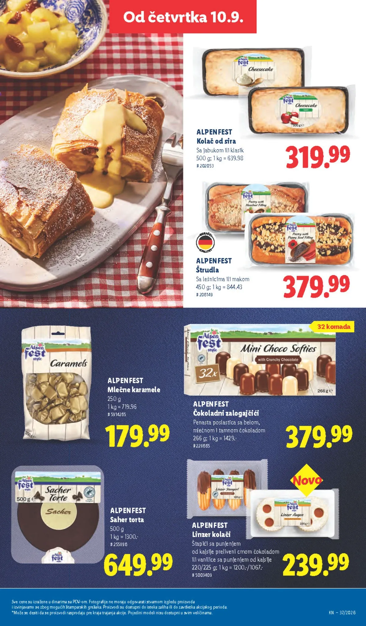 Lidl katalog akcija strana 48 – važi od 10.9. do 16.9.2026.