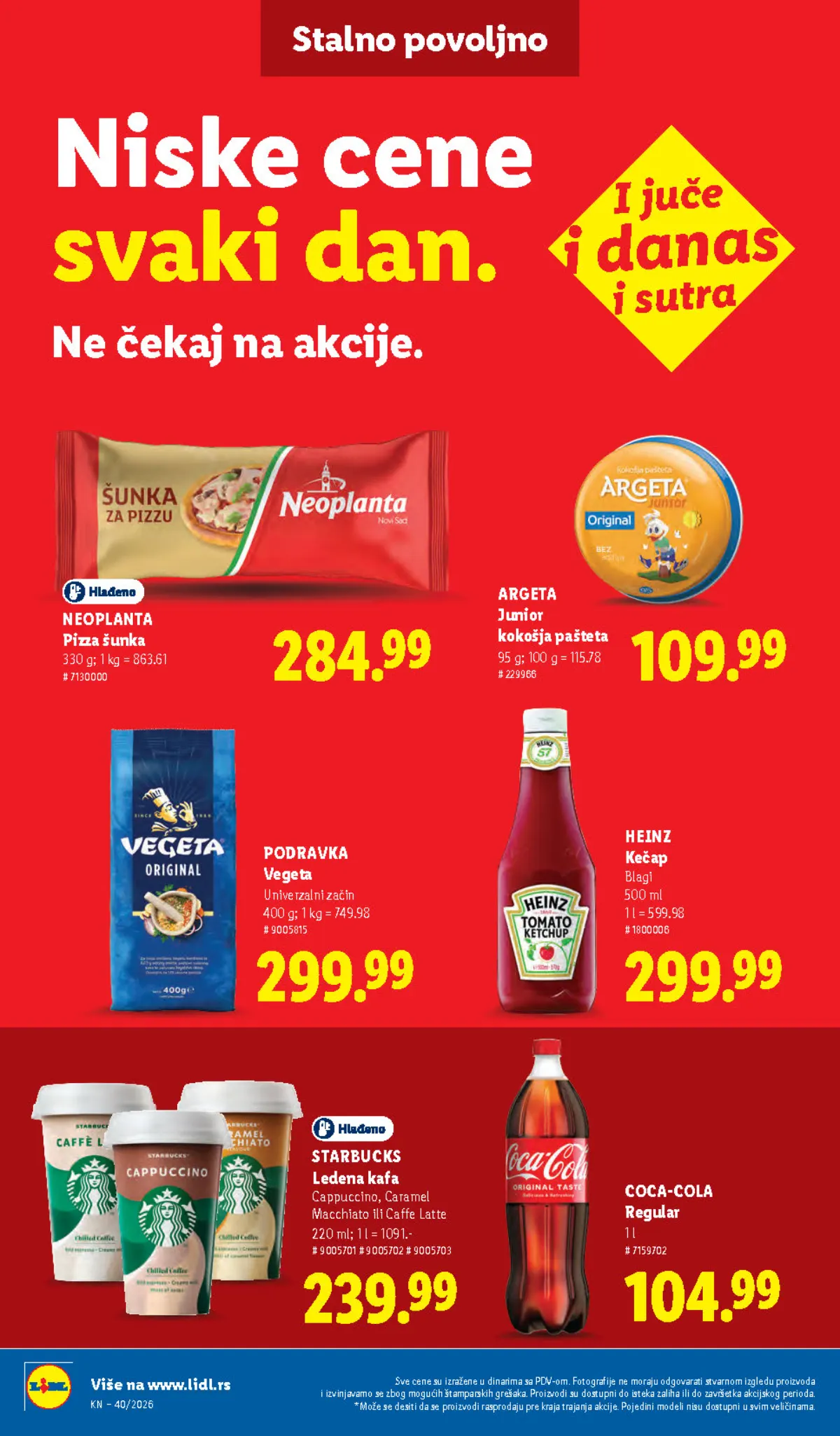Lidl katalog akcija strana 48 – važi od 1.10. do 7.10.2026.