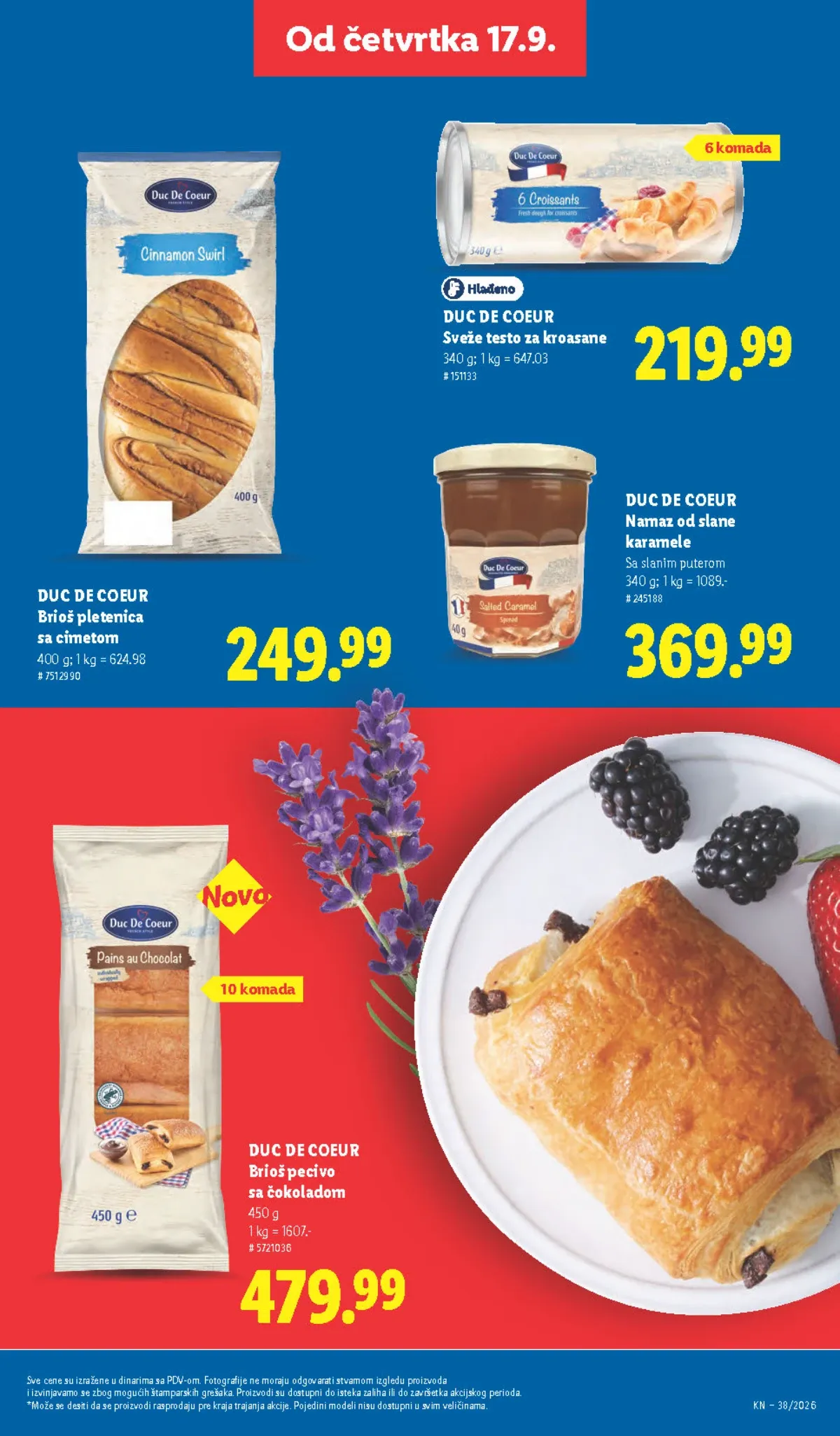 Lidl katalog akcija strana 49 – važi od 17.9. do 23.9.2026.