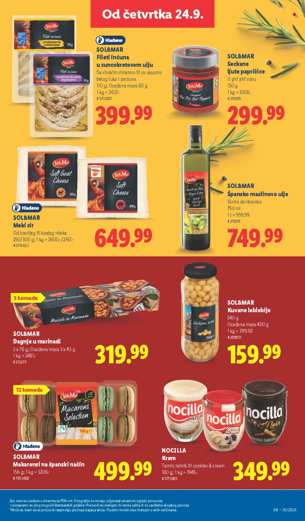 Lidl katalog akcija strana 49 – važi od 24.9. do 30.9.2026.