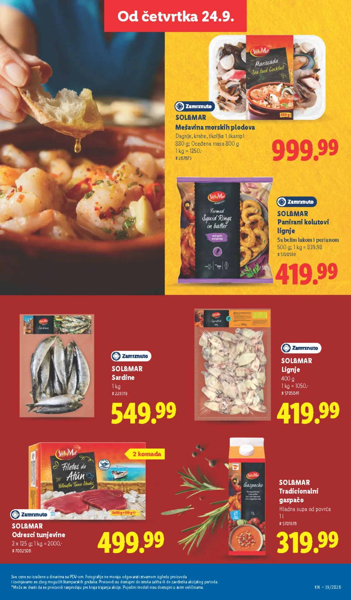 Lidl katalog akcija strana 51 – važi od 24.9. do 30.9.2026.