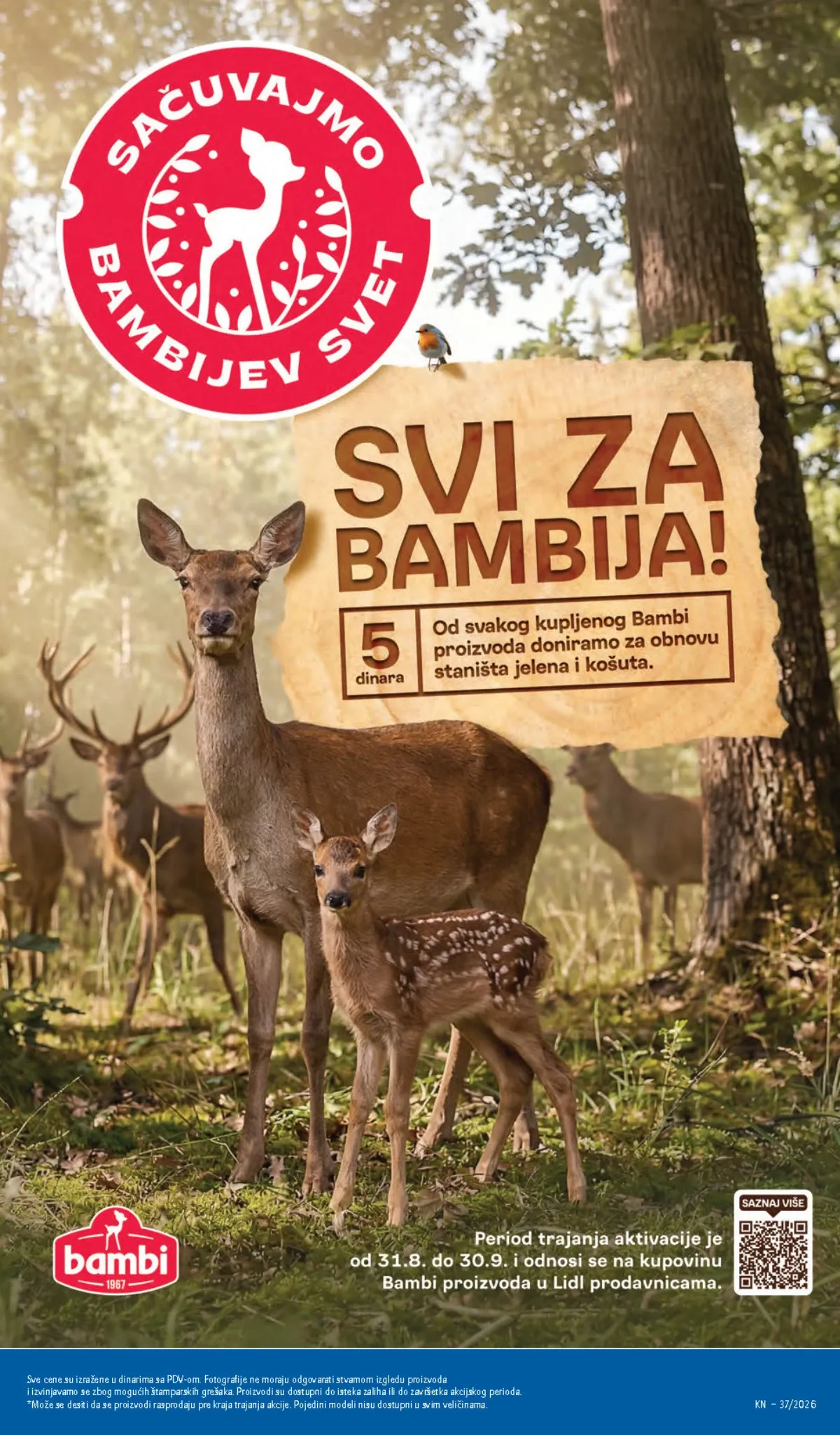 Lidl katalog akcija strana 52 – važi od 10.9. do 16.9.2026.