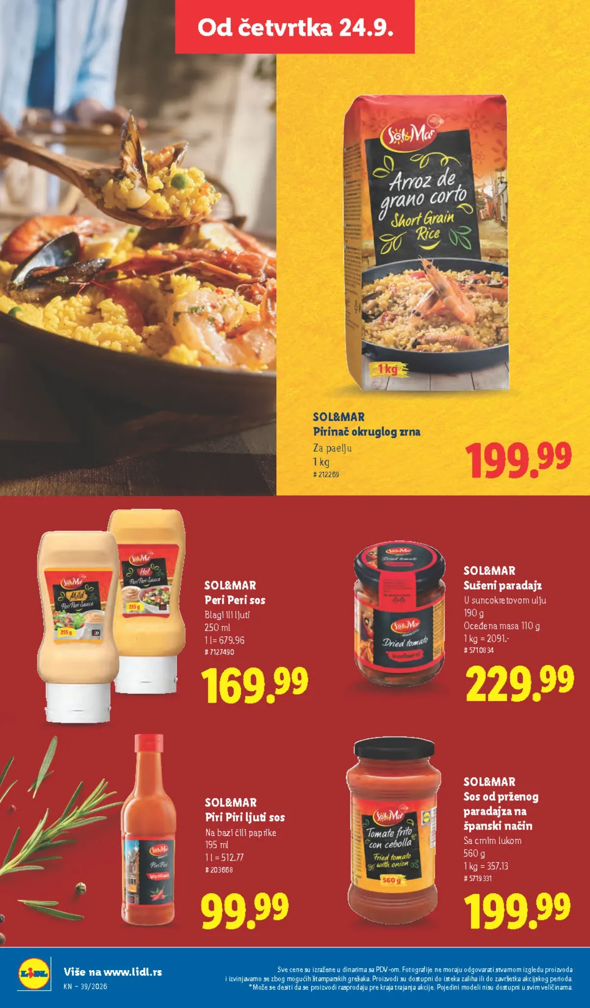 Lidl katalog akcija strana 52 – važi od 24.9. do 30.9.2026.