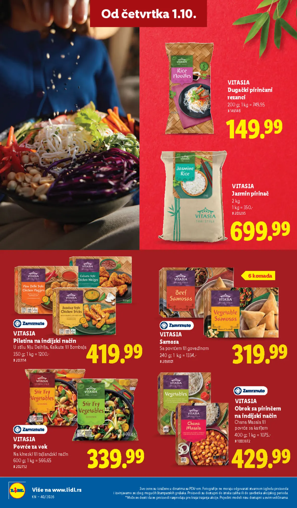 Lidl katalog akcija strana 52 – važi od 1.10. do 7.10.2026.