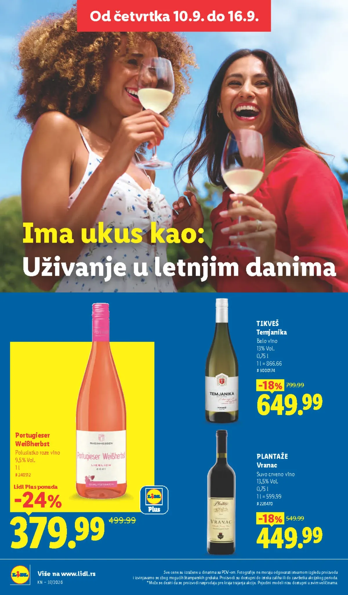 Lidl katalog akcija strana 53 – važi od 10.9. do 16.9.2026.