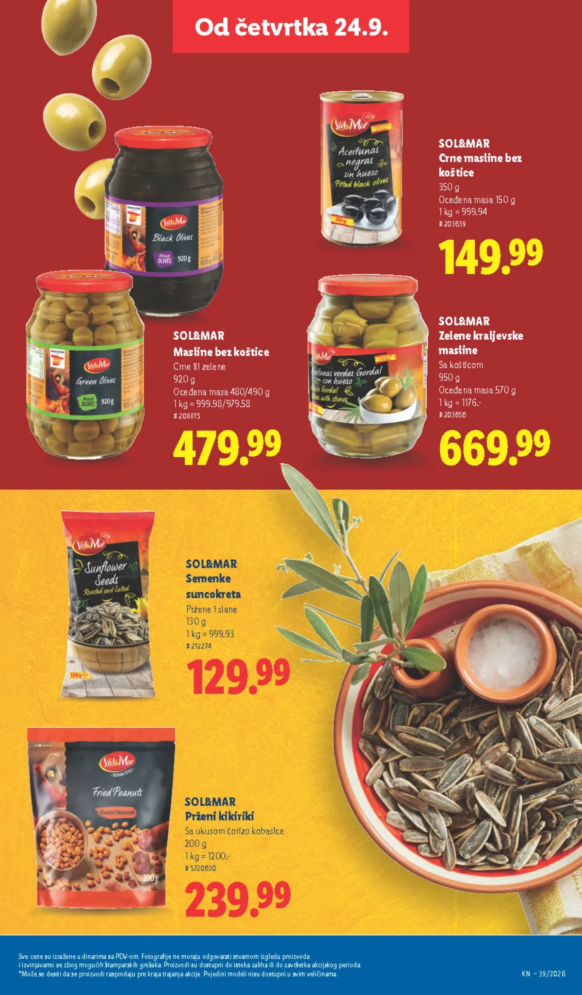 Lidl katalog akcija strana 53 – važi od 24.9. do 30.9.2026.