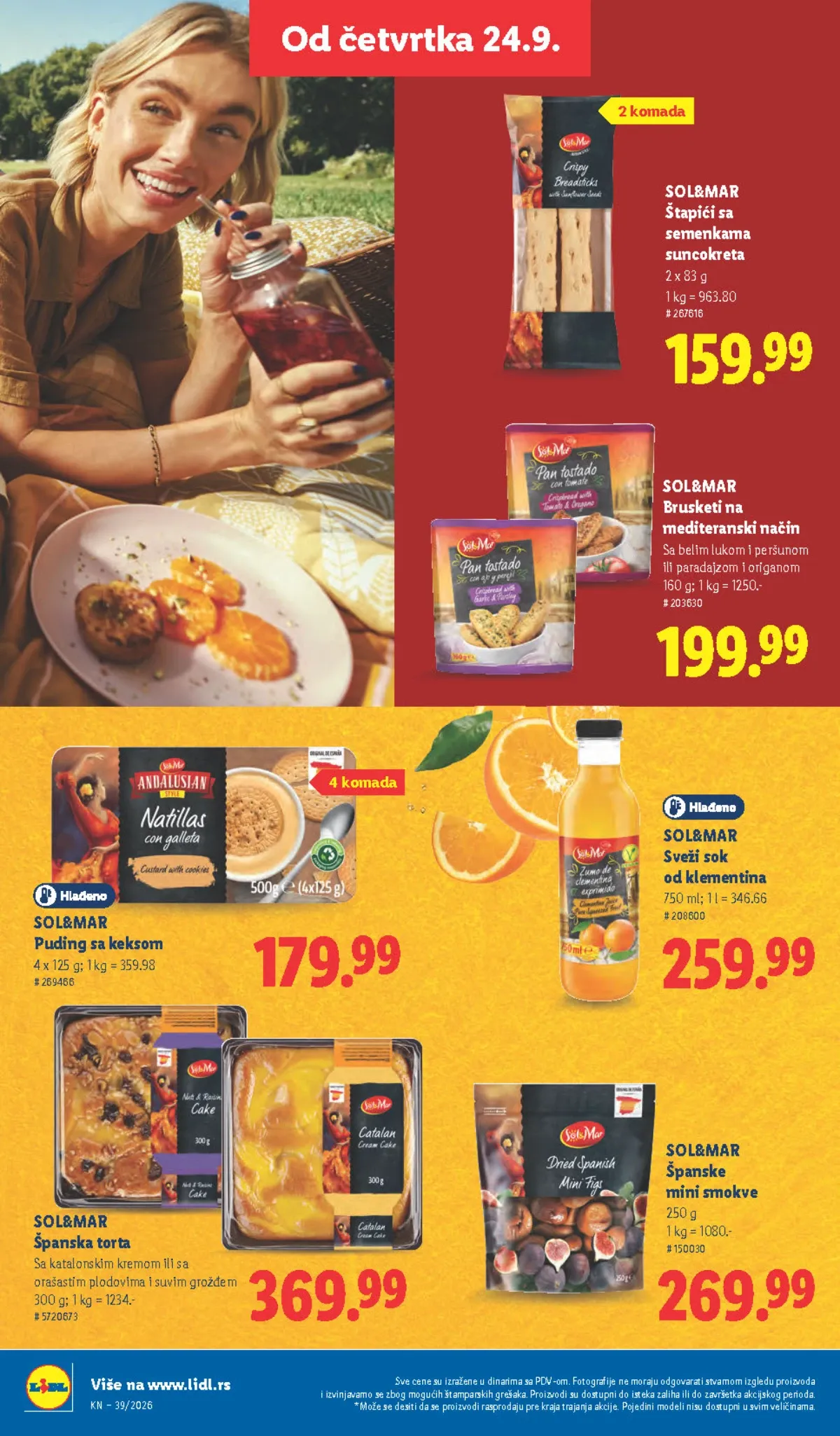 Lidl katalog akcija strana 54 – važi od 24.9. do 30.9.2026.