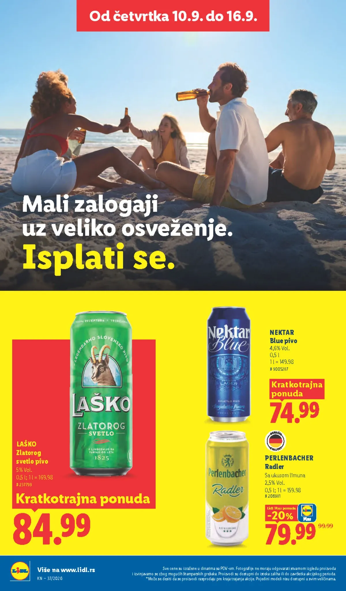 Lidl katalog akcija strana 55 – važi od 10.9. do 16.9.2026.