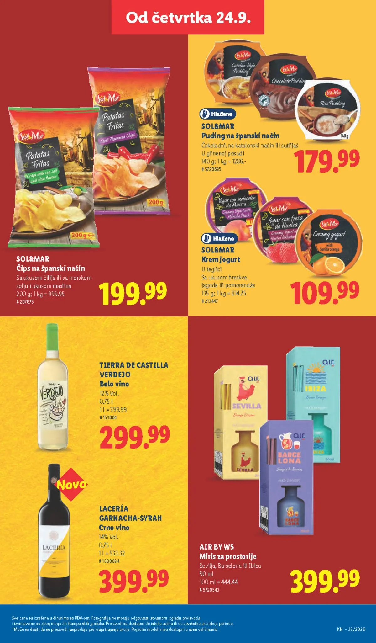 Lidl katalog akcija strana 55 – važi od 24.9. do 30.9.2026.