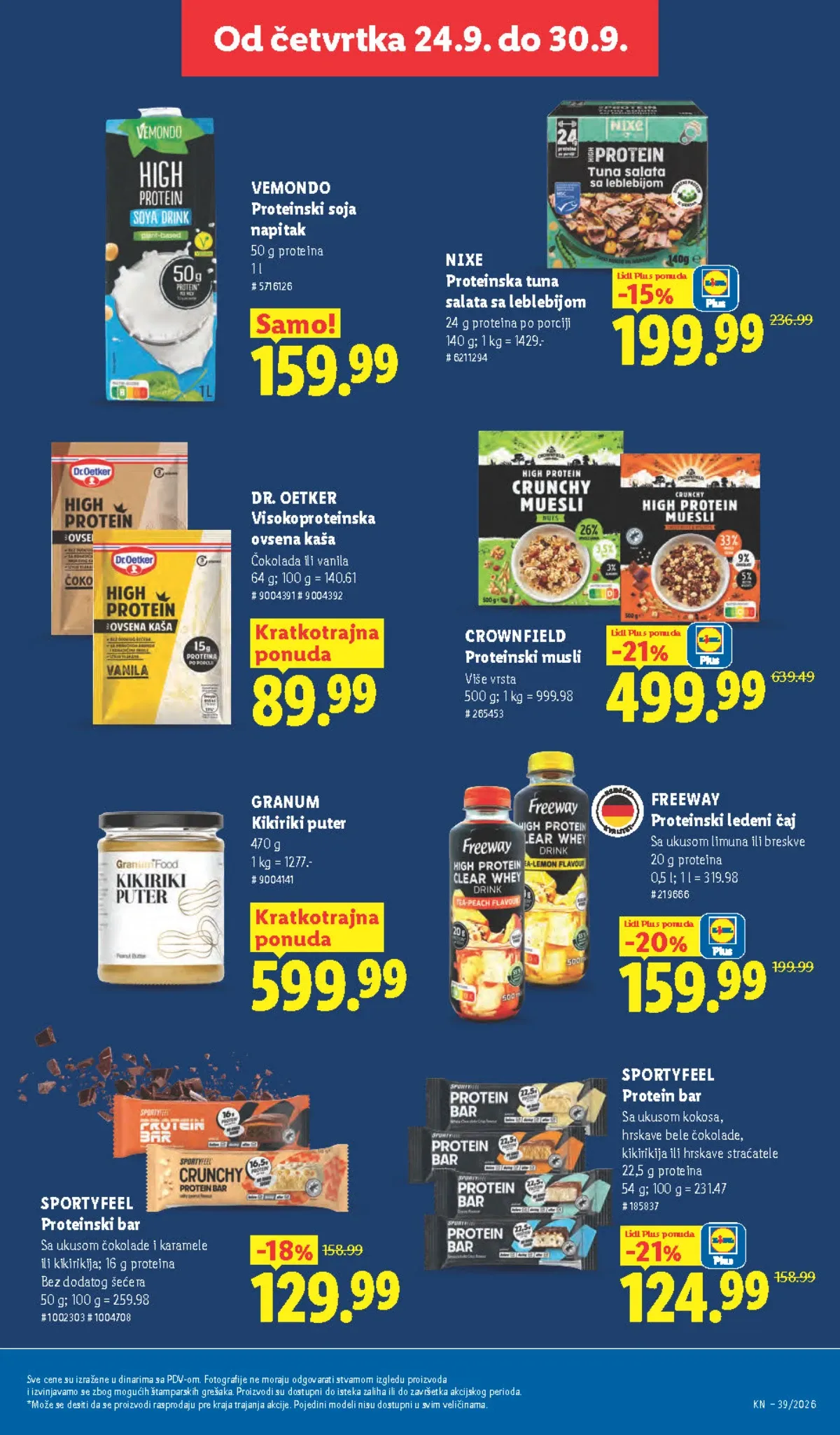 Lidl katalog akcija strana 57 – važi od 24.9. do 30.9.2026.