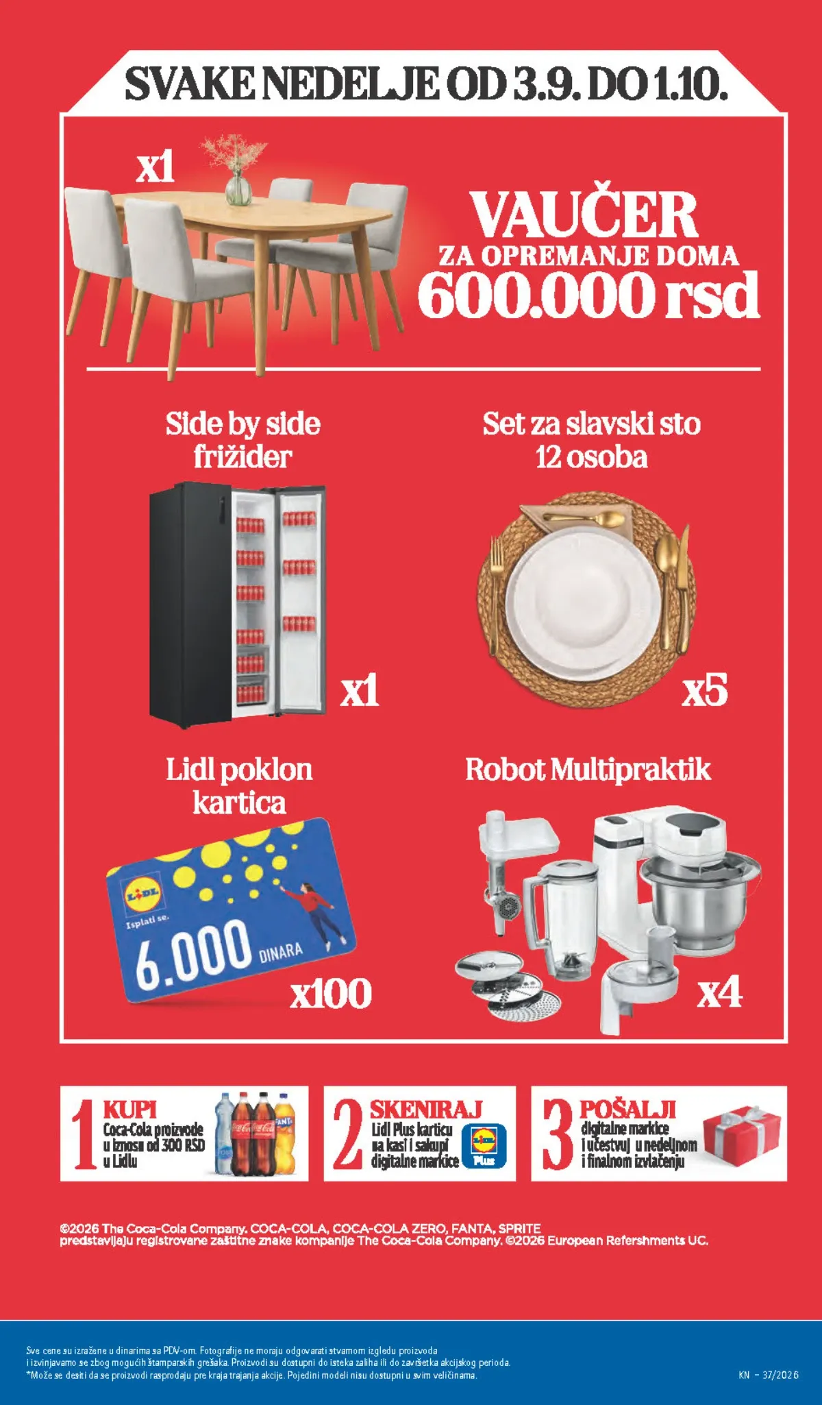 Lidl katalog akcija strana 58 – važi od 10.9. do 16.9.2026.