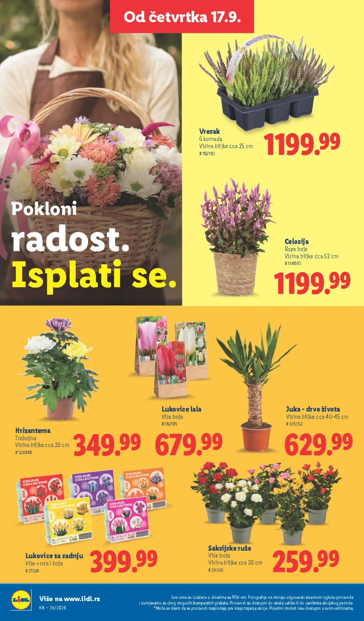 Lidl katalog akcija strana 58 – važi od 17.9. do 23.9.2026.