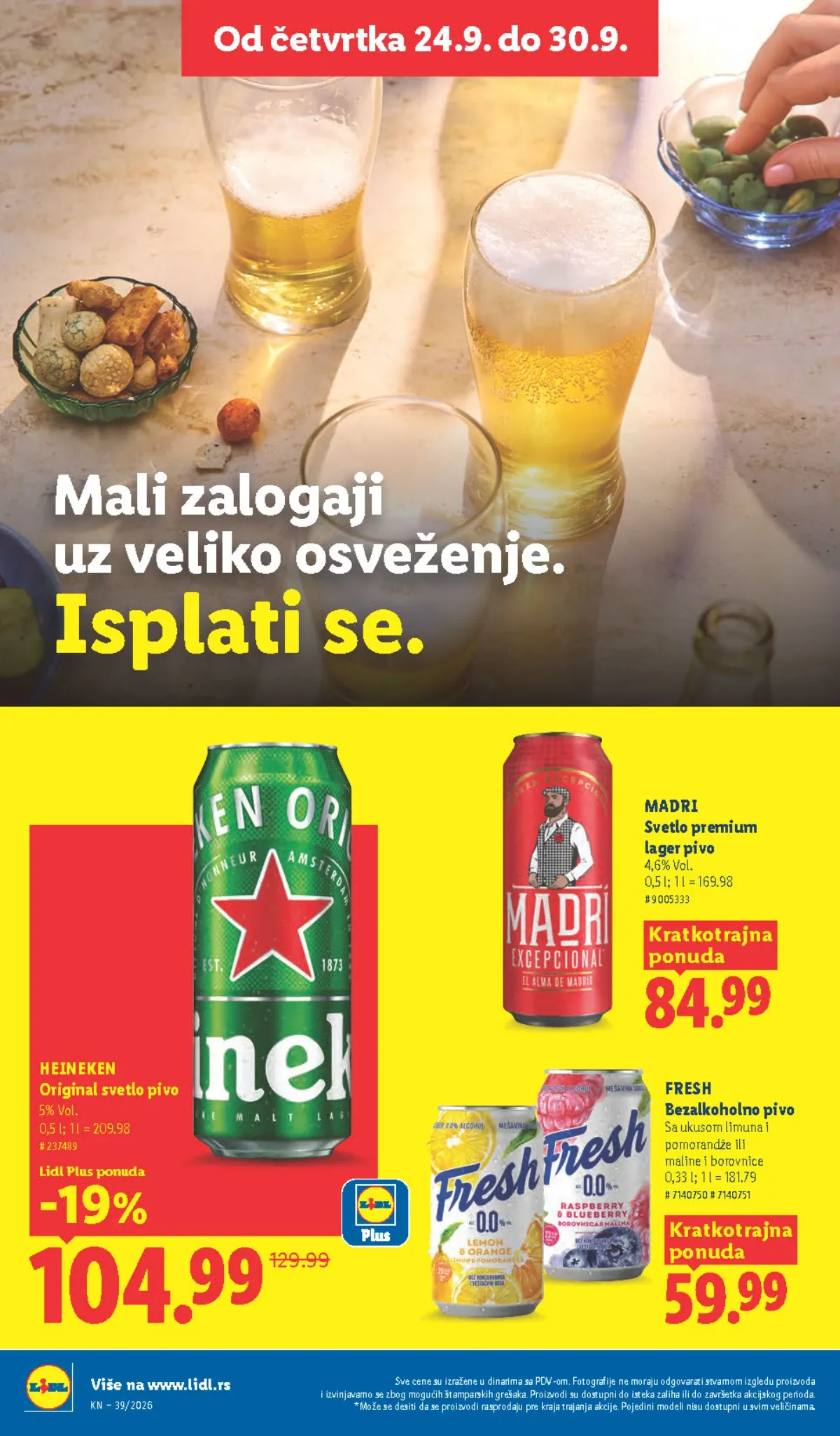 Lidl katalog akcija strana 58 – važi od 24.9. do 30.9.2026.