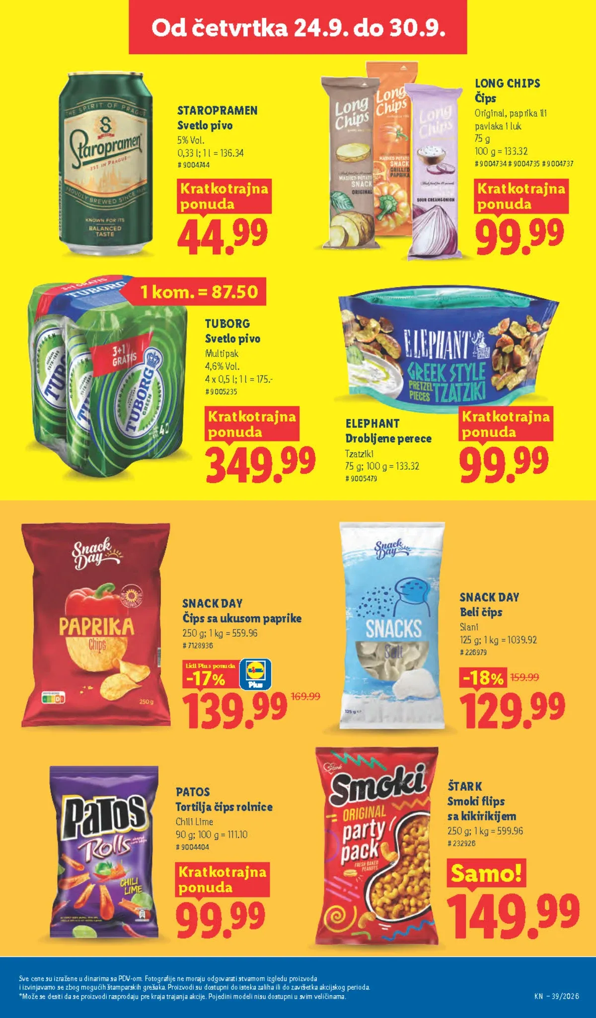 Lidl katalog akcija strana 59 – važi od 24.9. do 30.9.2026.